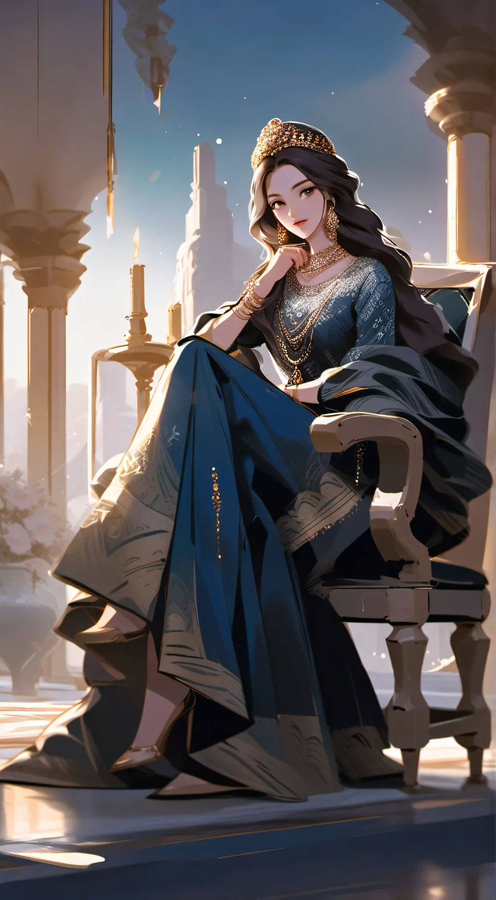 ai character: Adara background