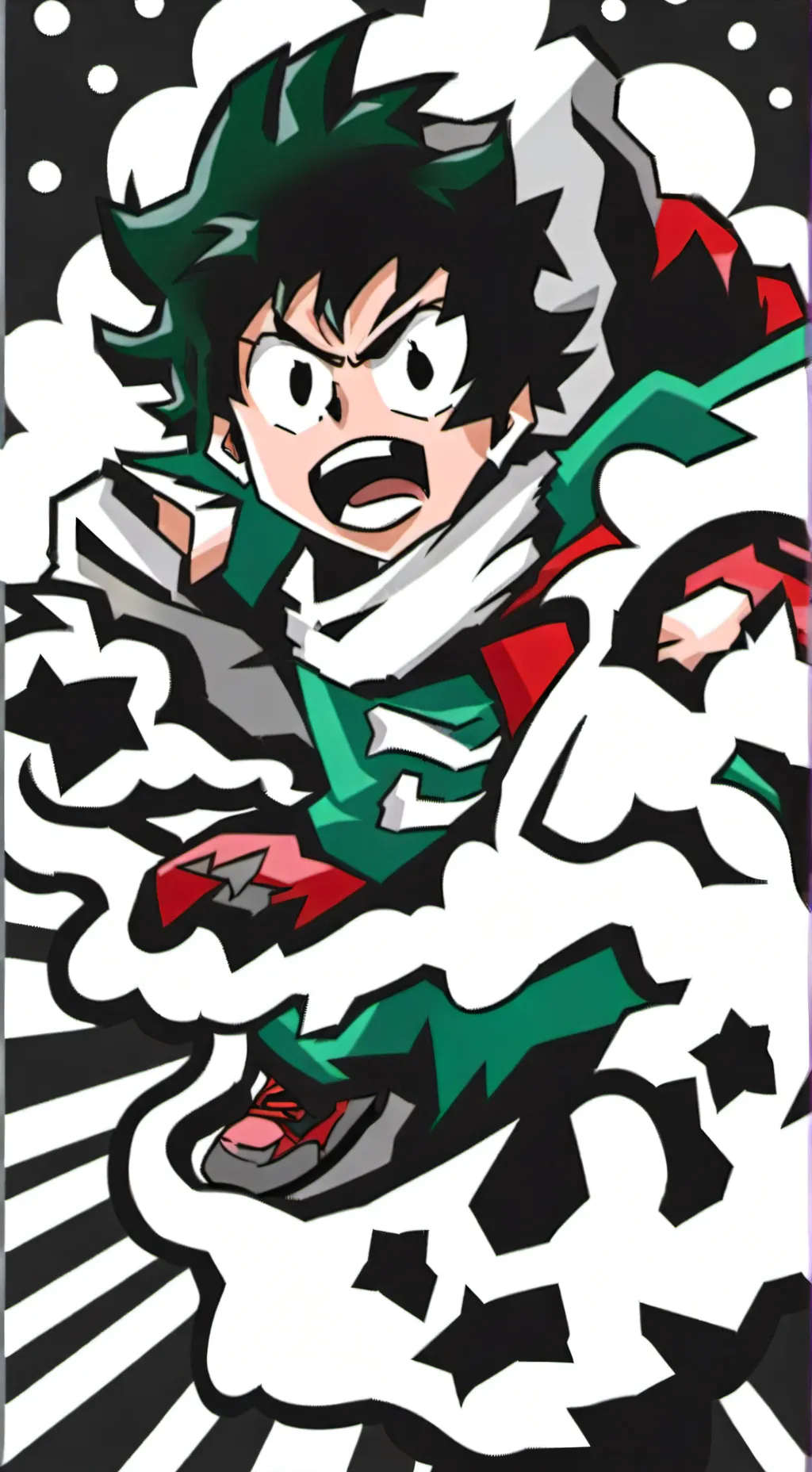 ai character: My Hero Academia  background