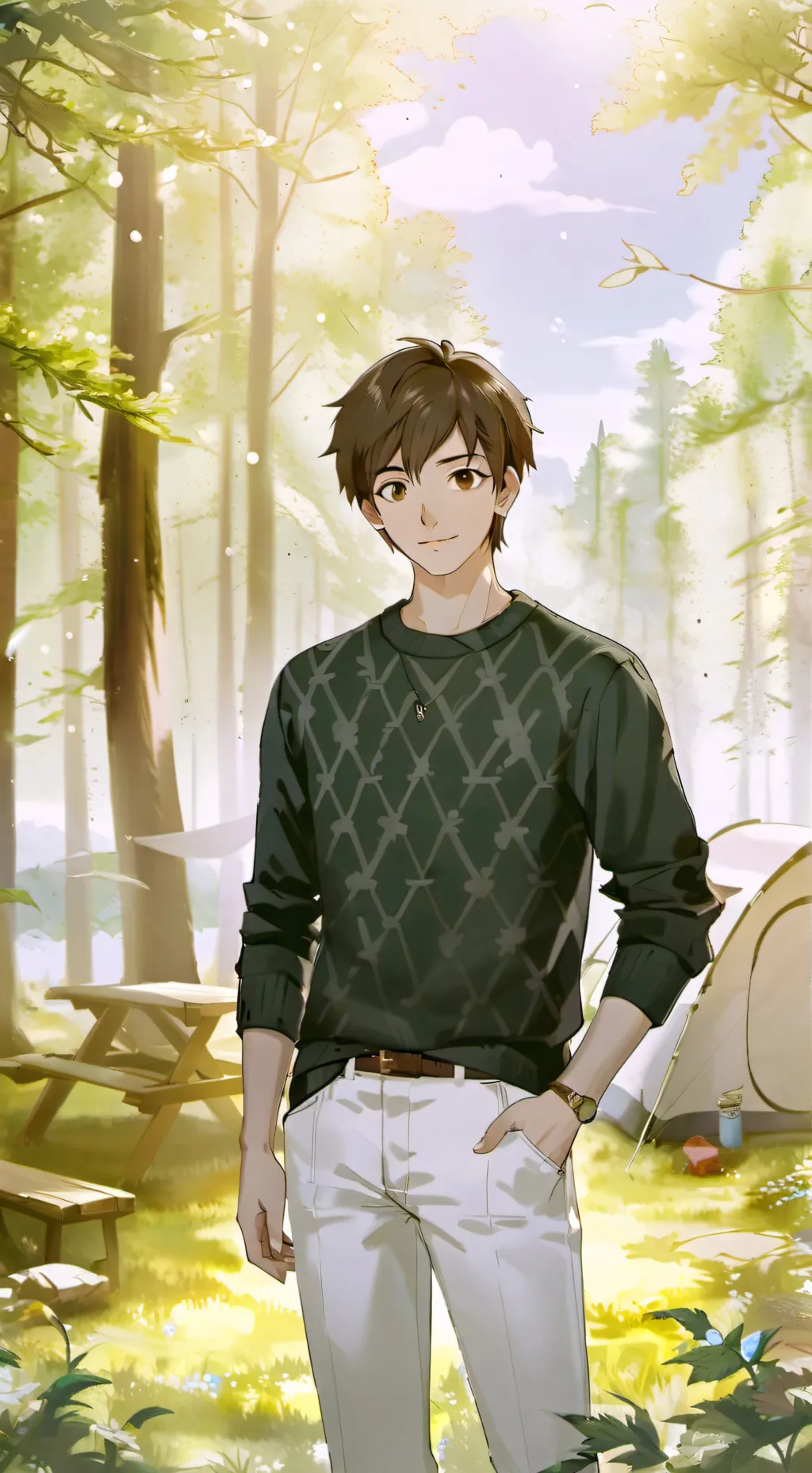 ai character: Артëм background