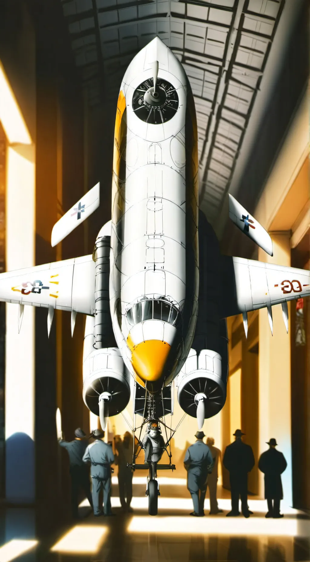 ai character: The Wright Flyer background