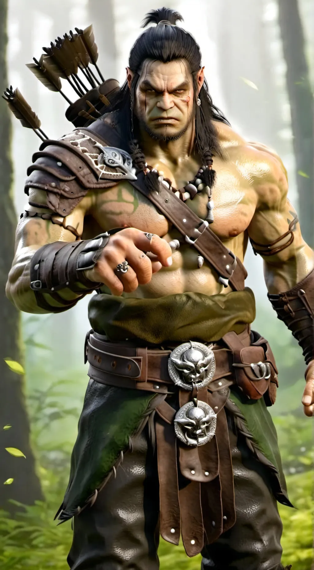 ai character: Grog Thunderfist background