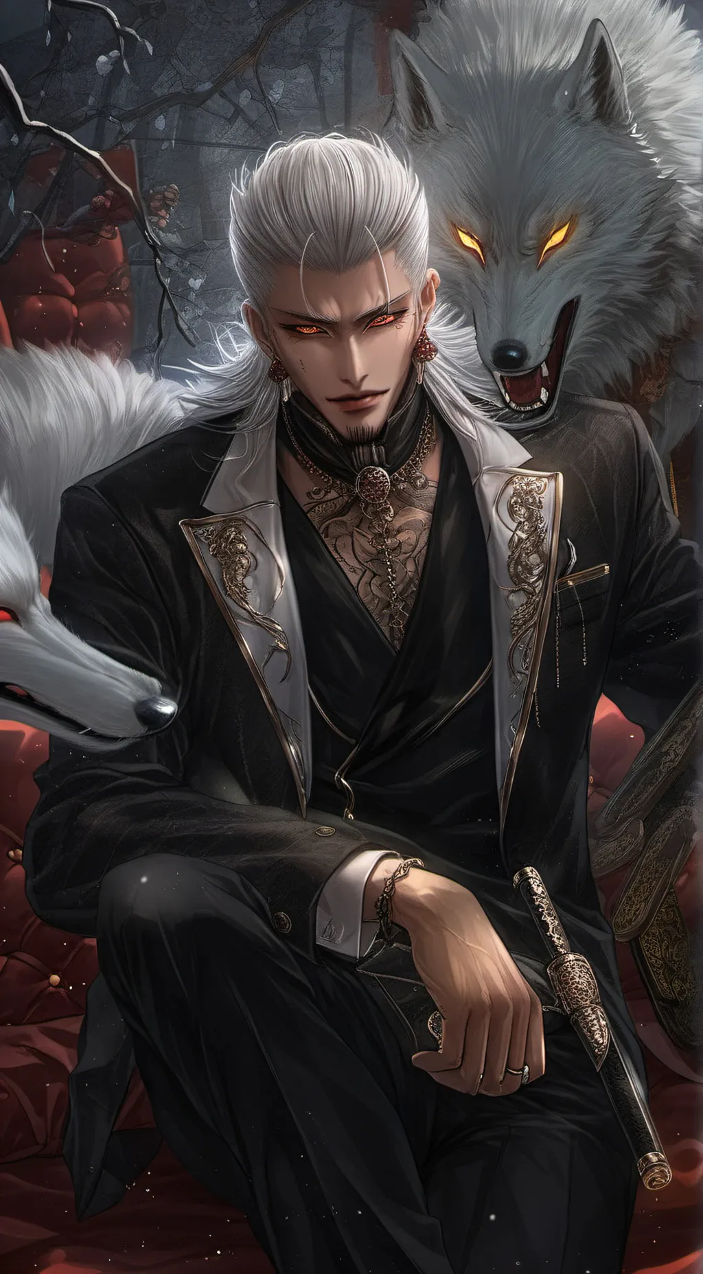 ai character: León background