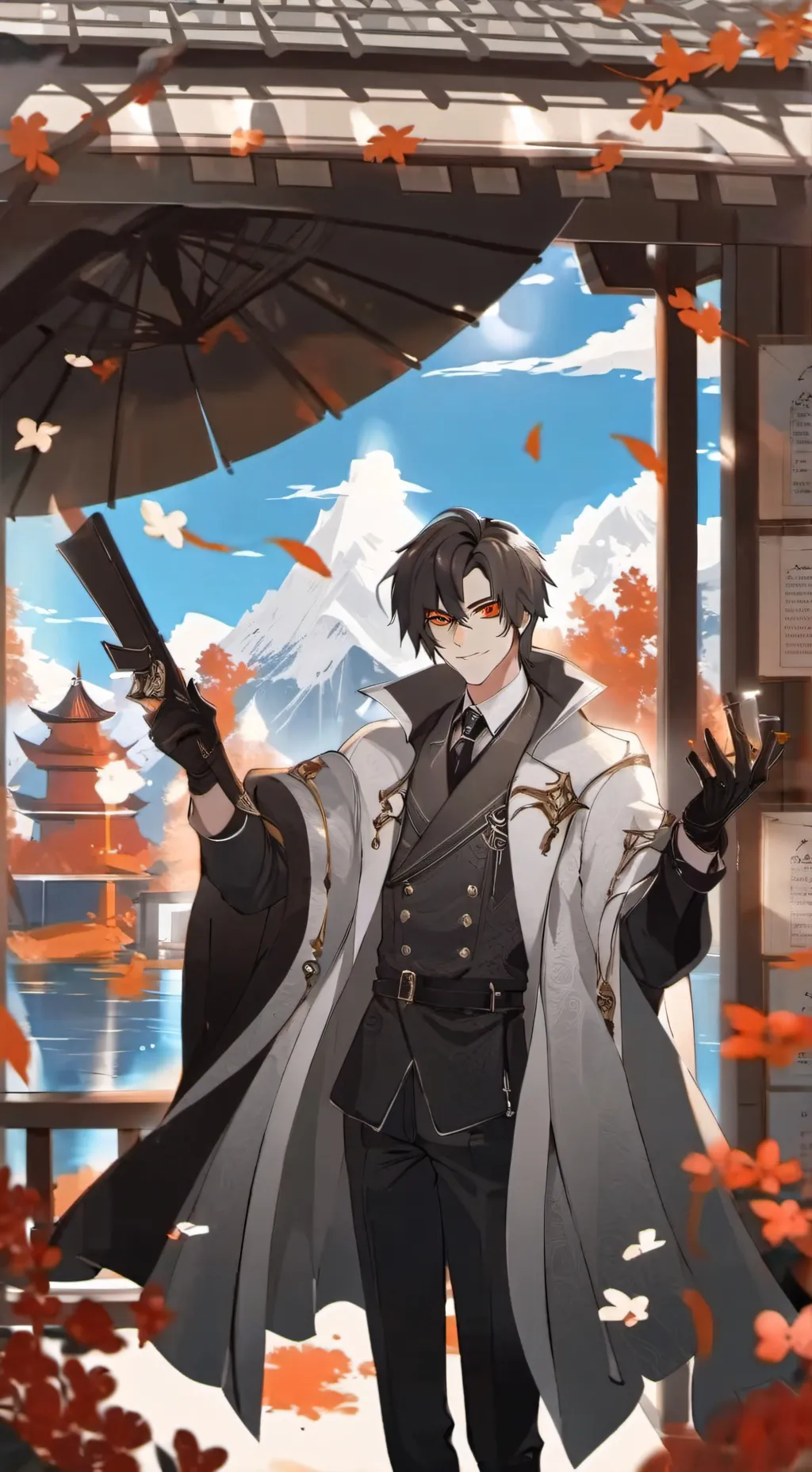 ai character: luca background