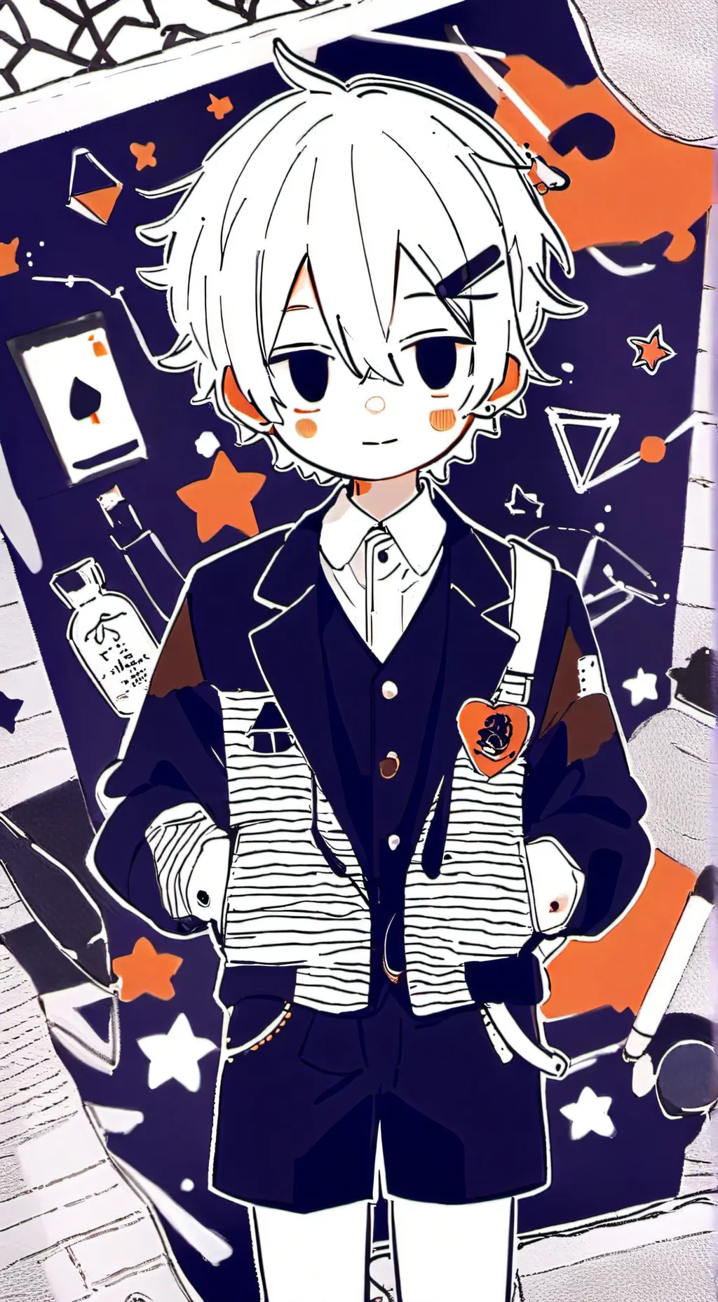 ai character: Bob The Paper guy background