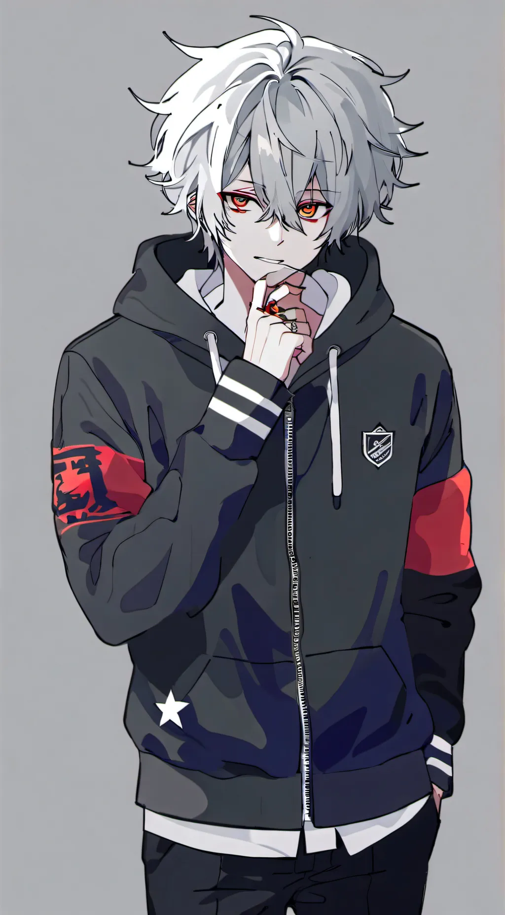 ai character: mha  background