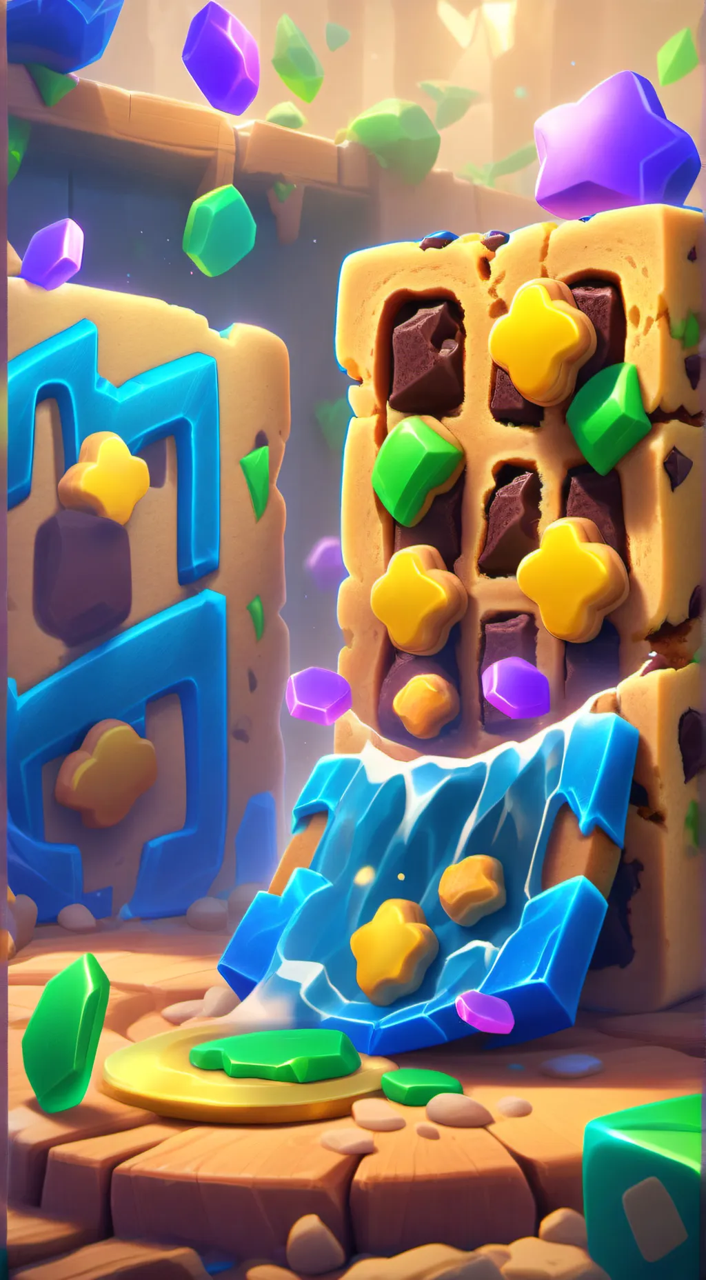 ai character: cookie run kingdom background