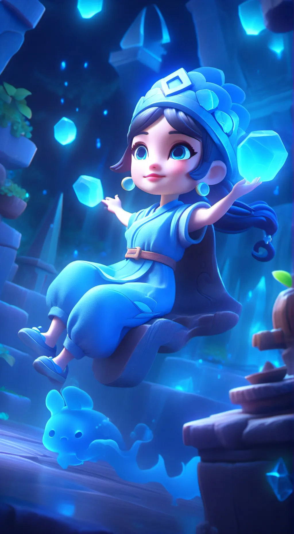ai character: Skylie background