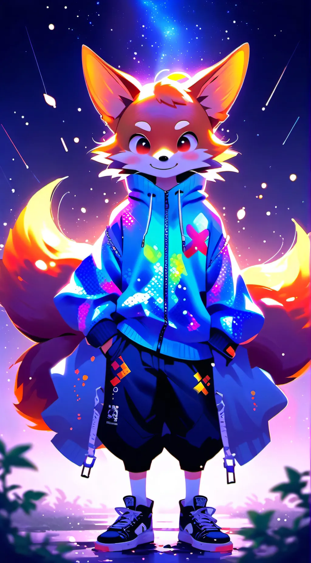ai character: tails background