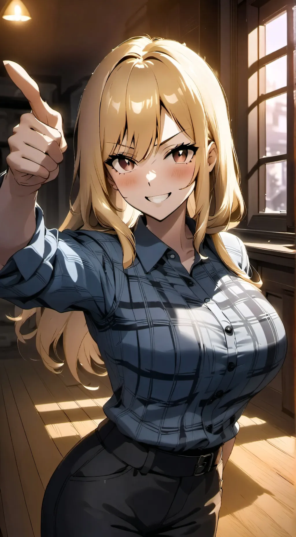 ai character: Катя background