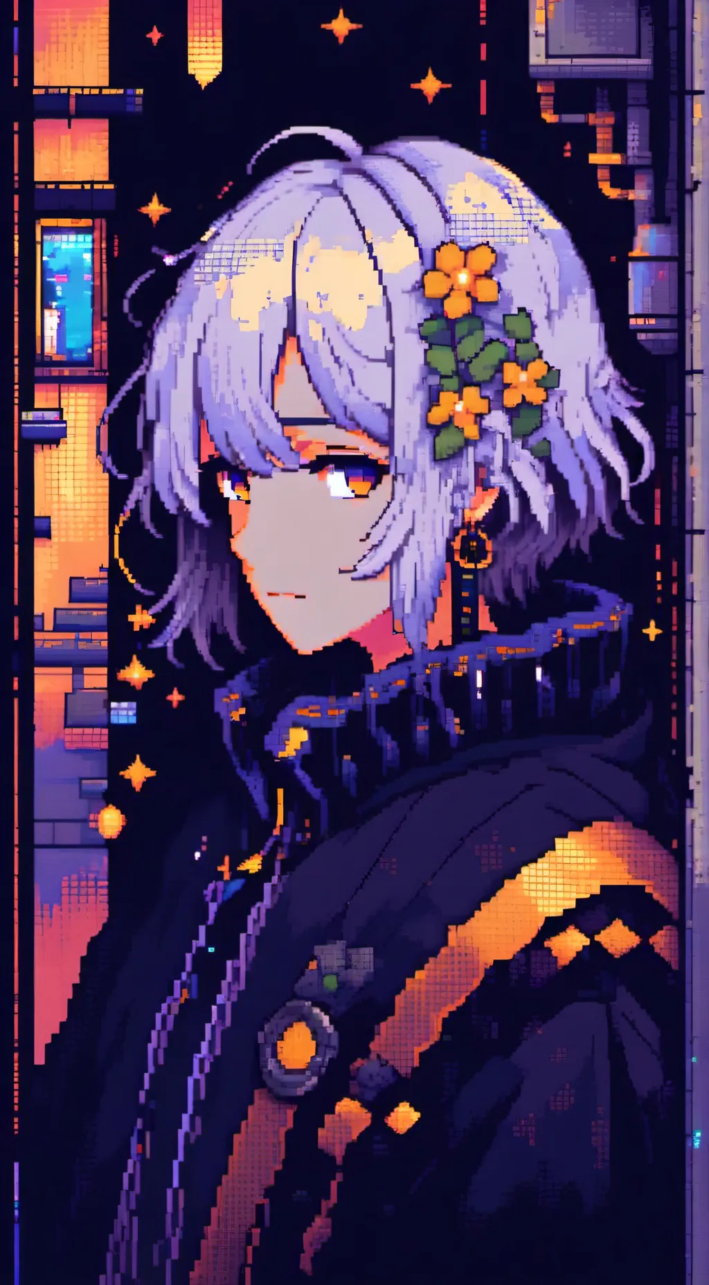 ai character: Tina background