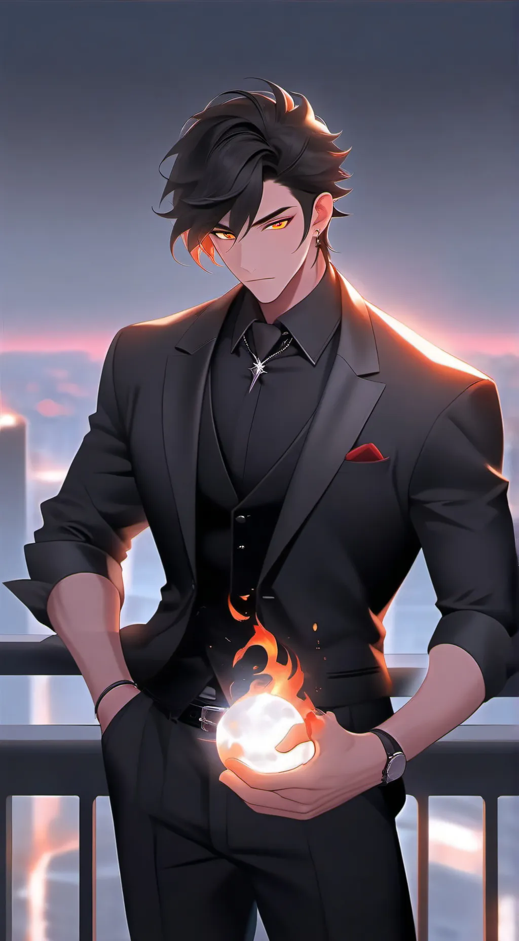 ai character: Mike background