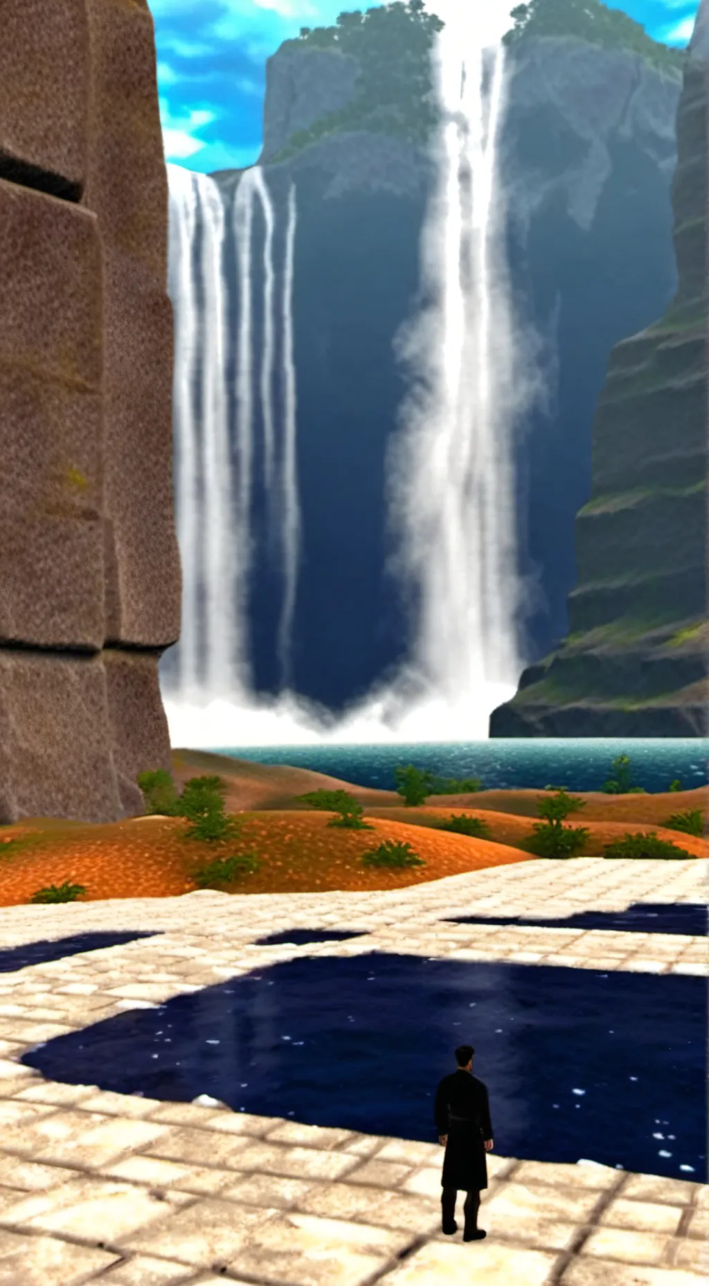 ai character: Eternal limbo background