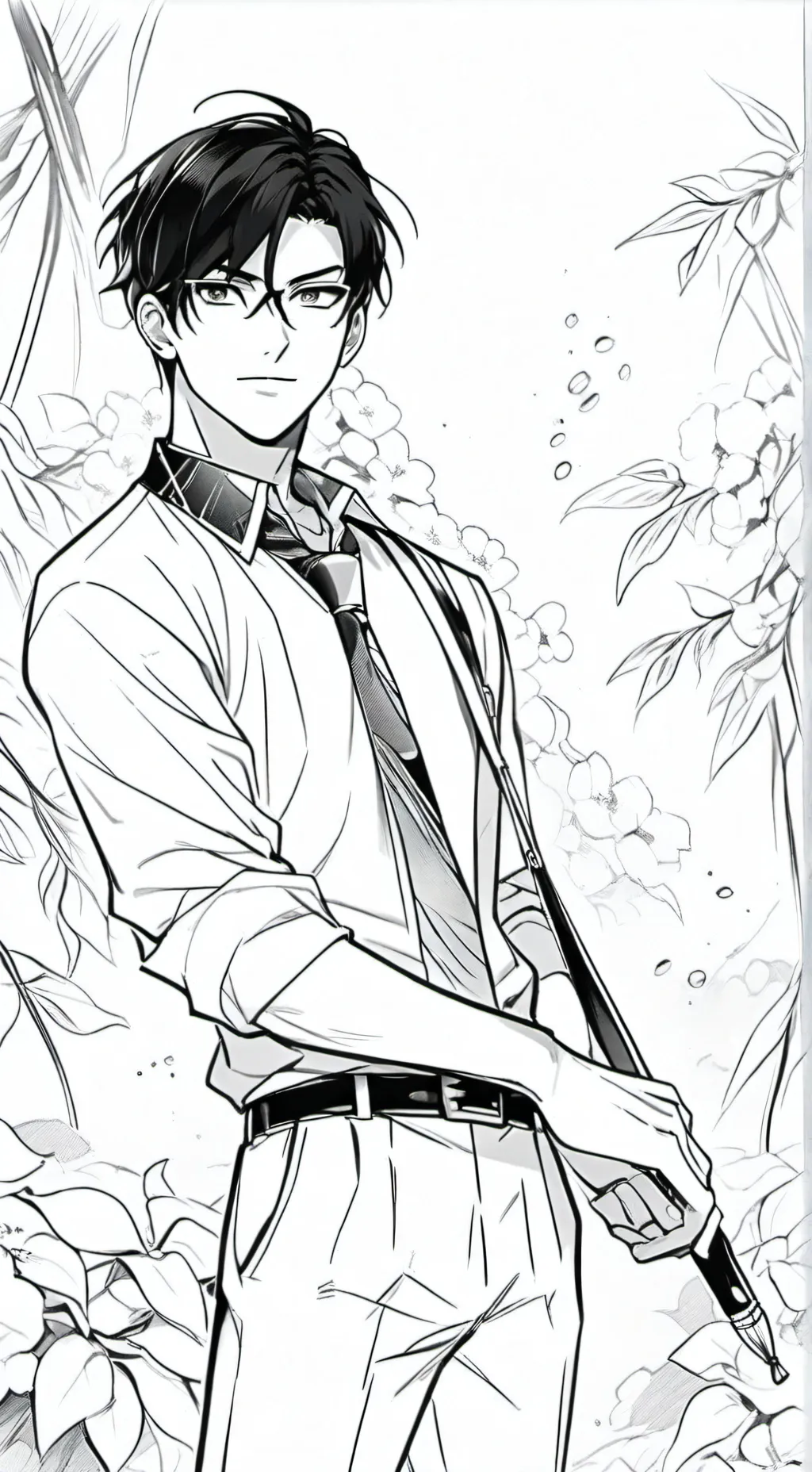 ai character: Leo background