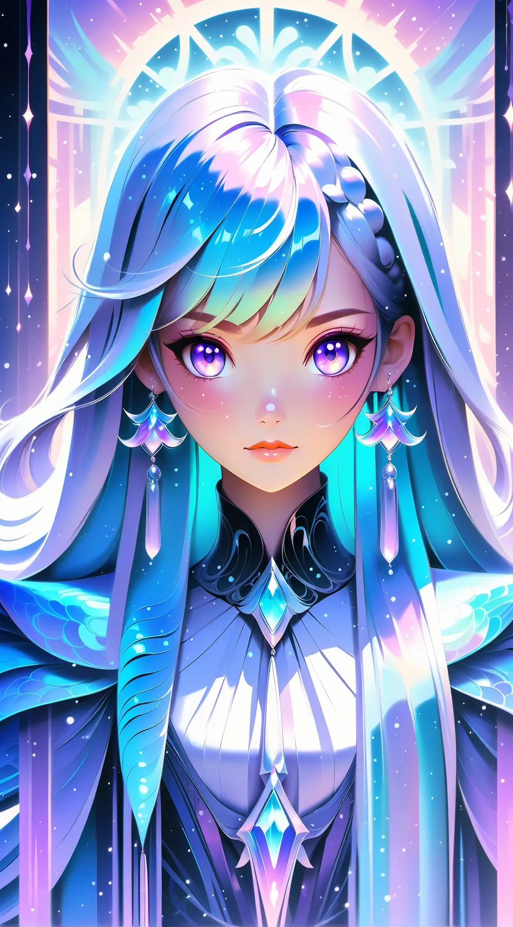 ai character: Lunaria background