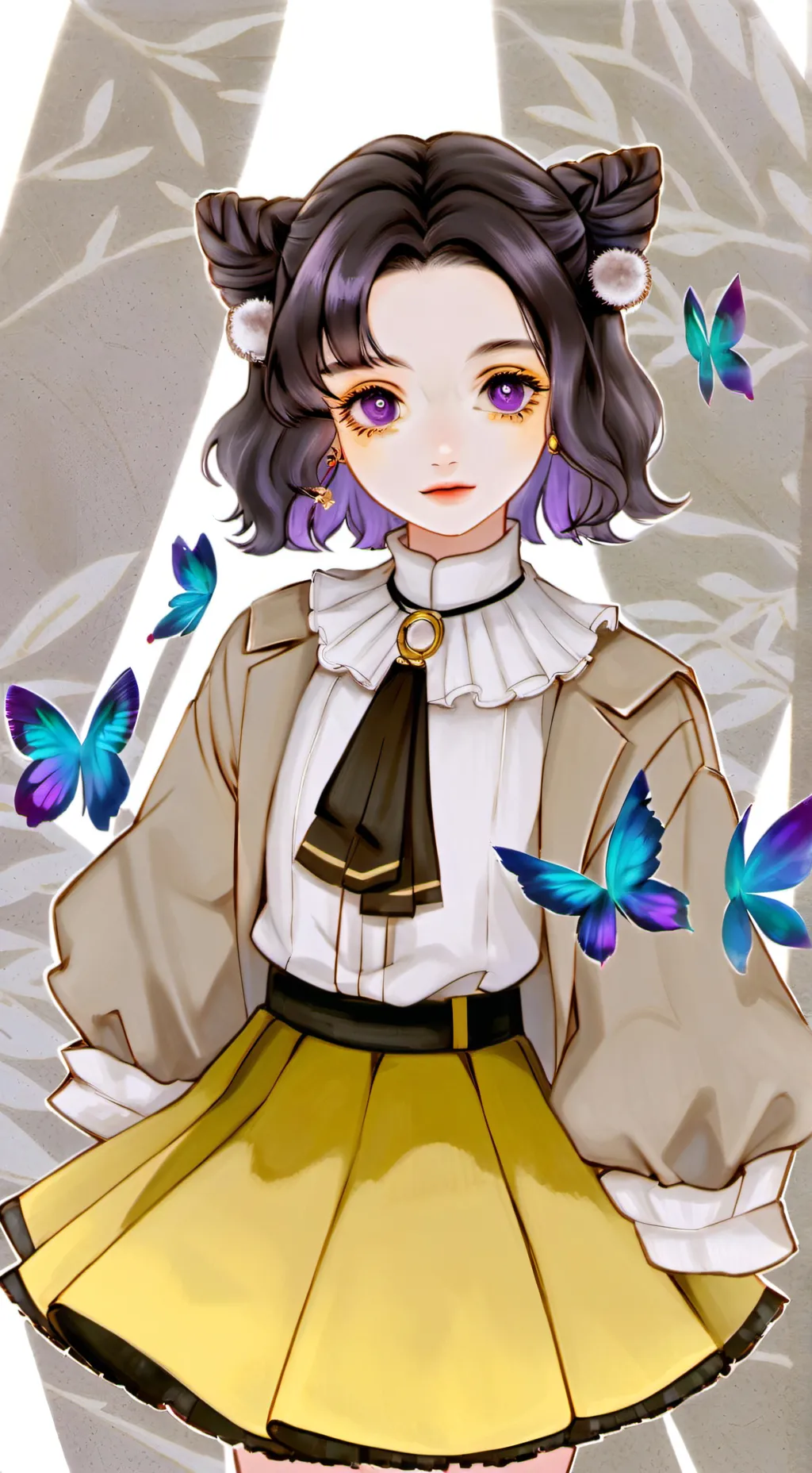 ai character: ✨🌊🎴Academy🎴🦋✨ background