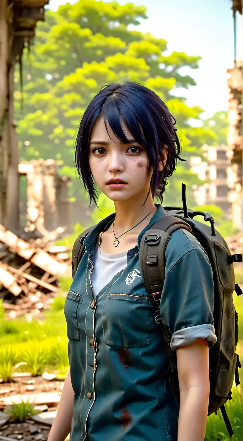 ai character: Lena background