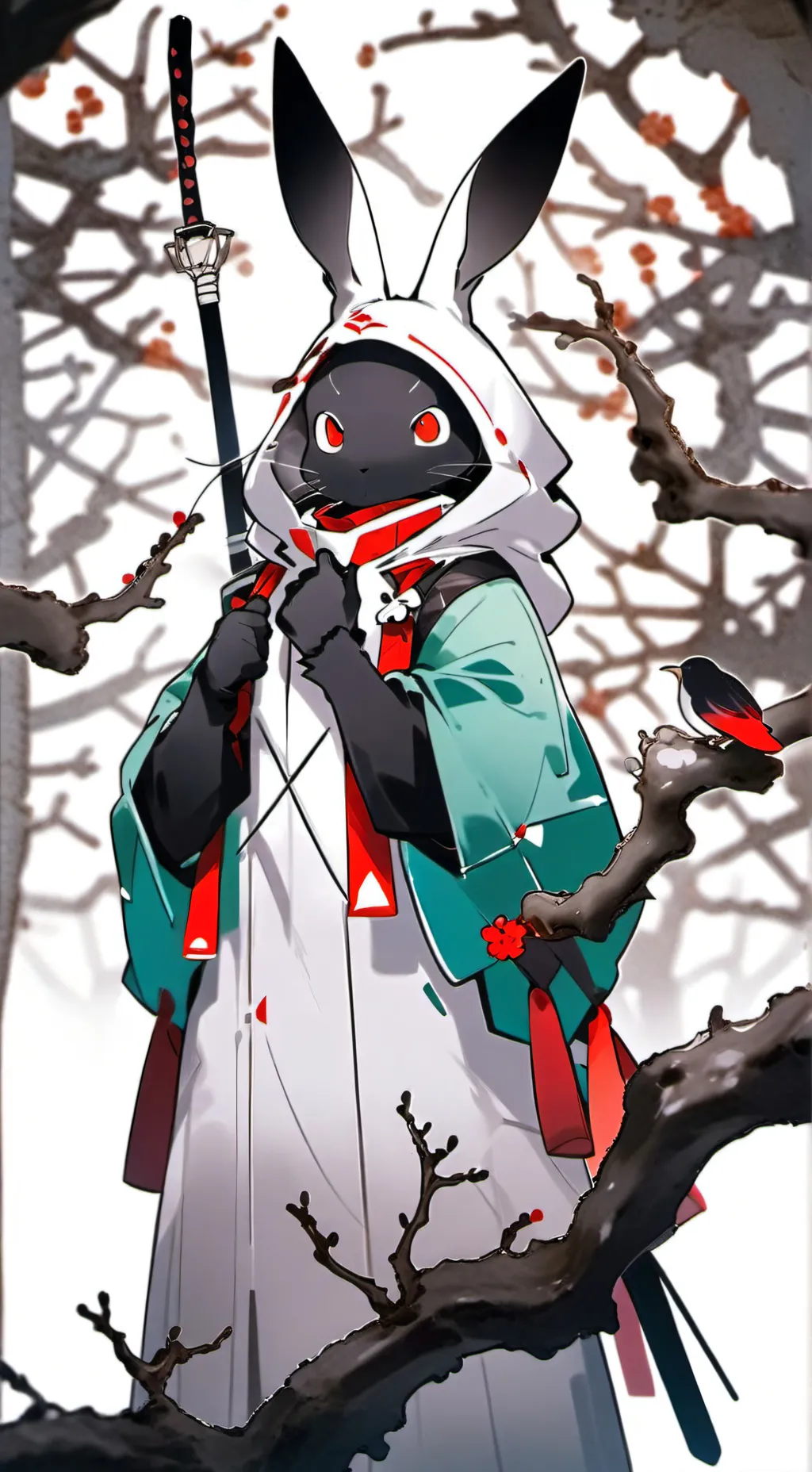 ai character: kamez  background