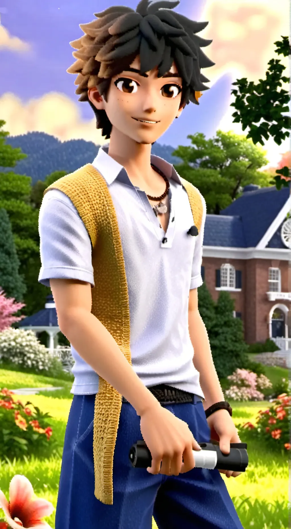 ai character: Leslie 
Leslie  background