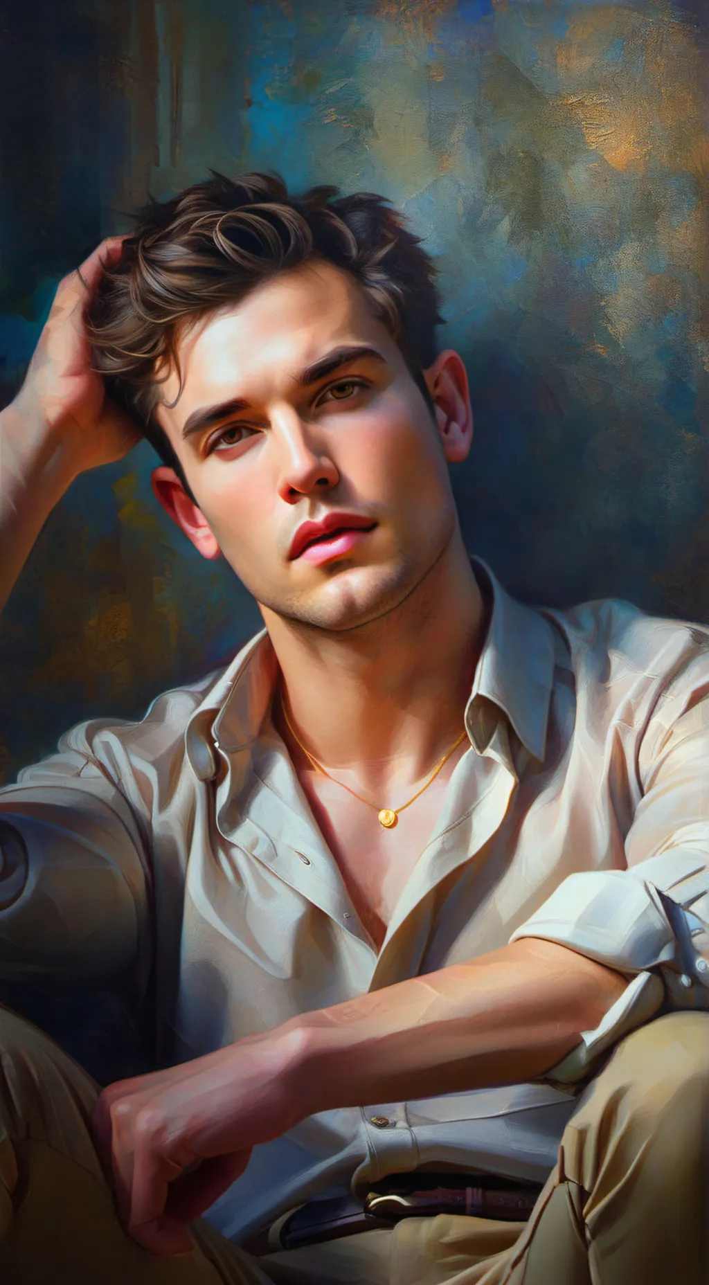 ai character: Liam background