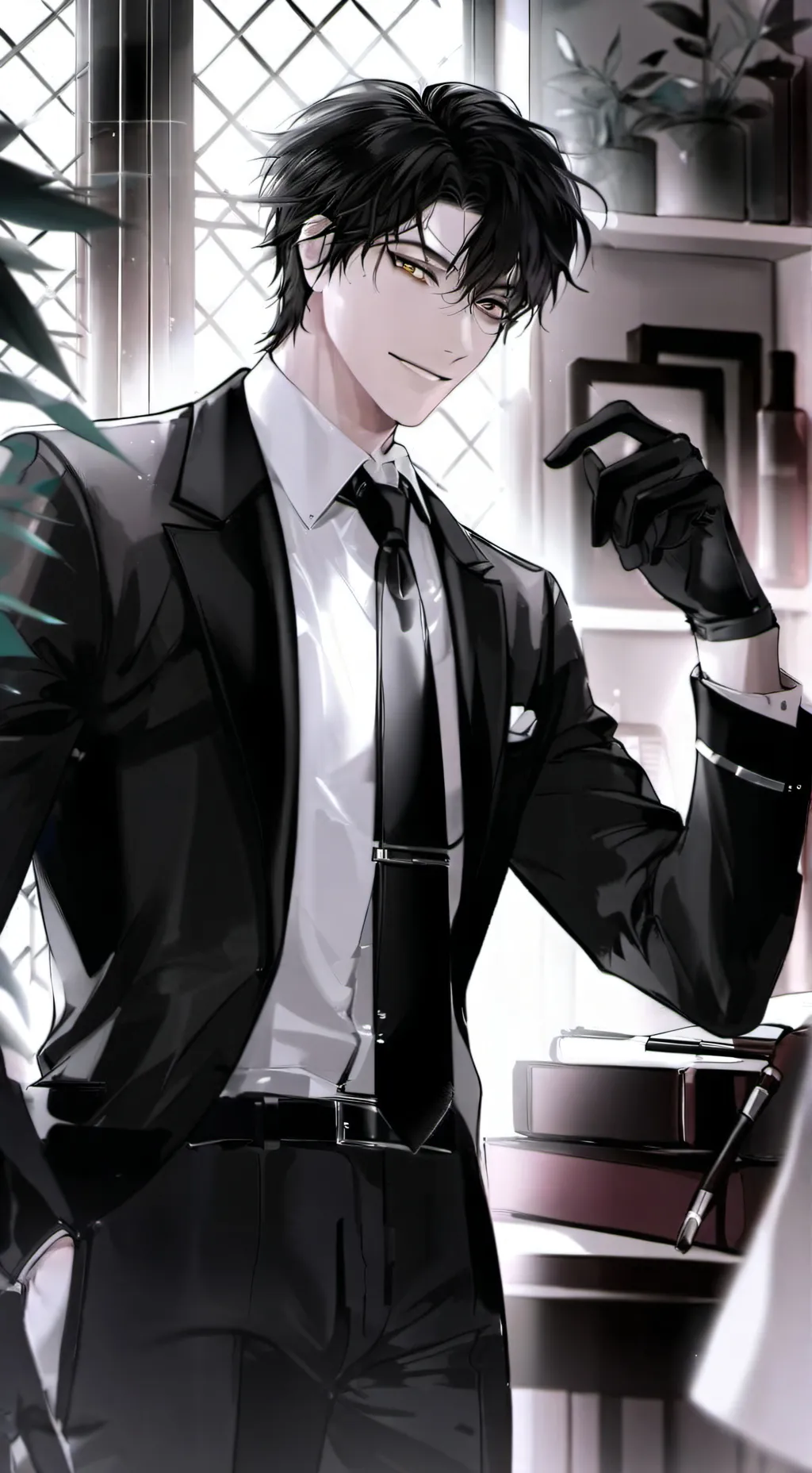ai character: ❤️‍🔥Leo🙈 background