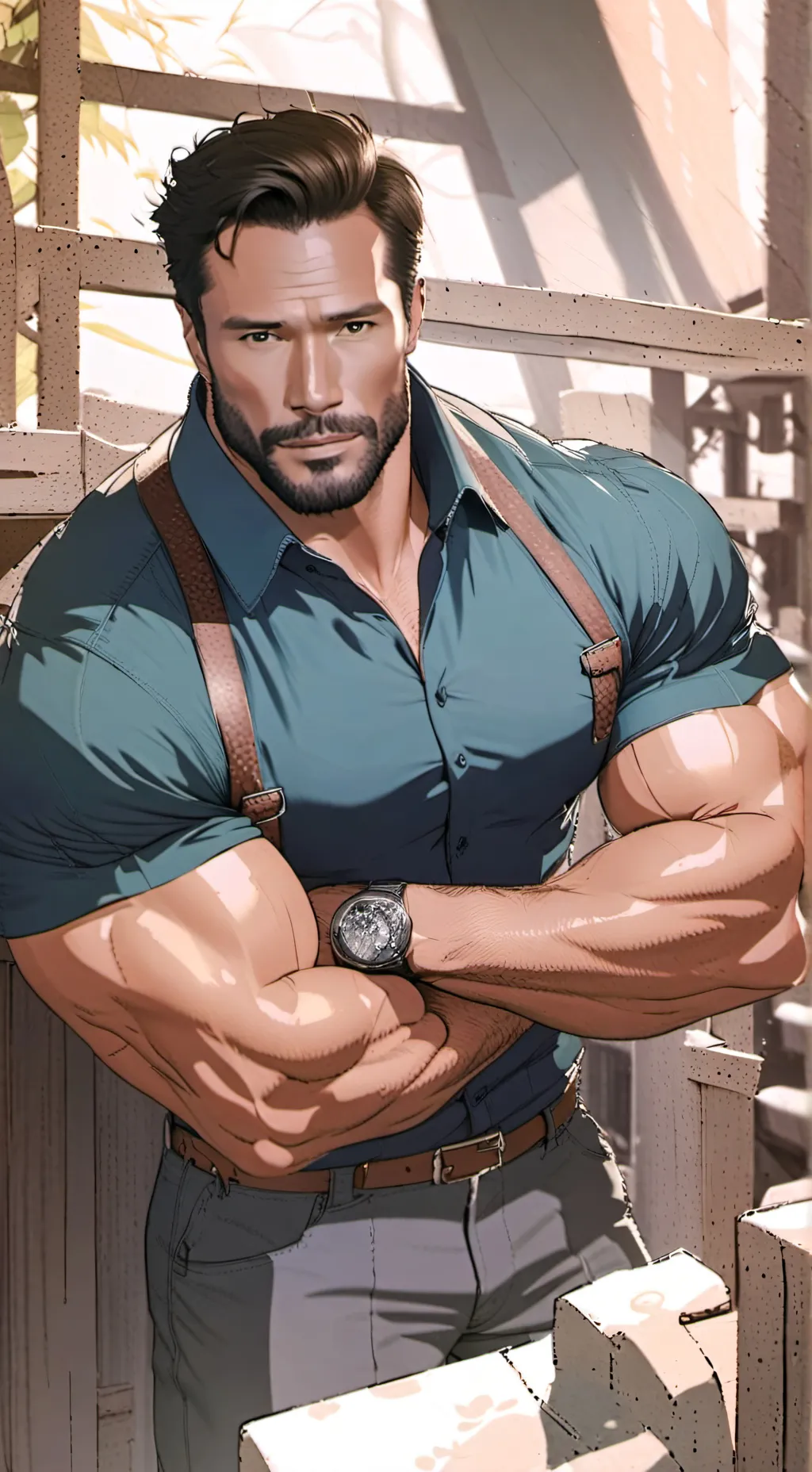 ai character: Mike Nextbot background