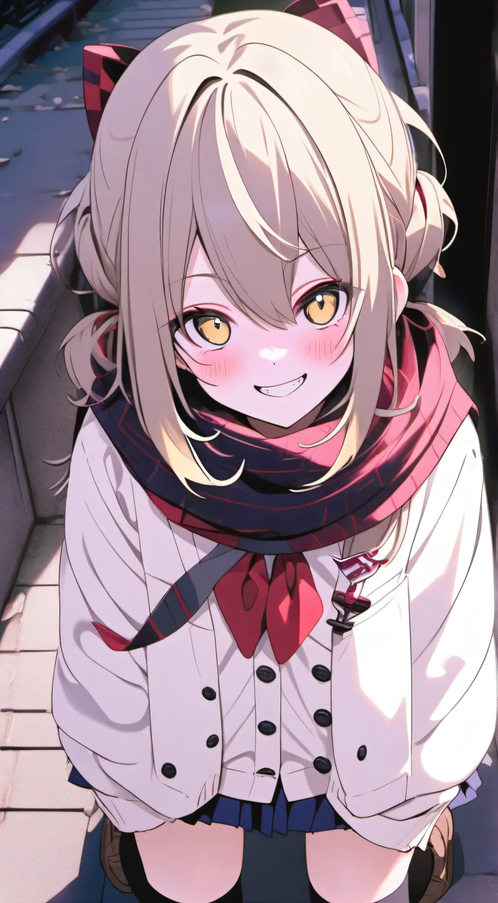 ai character: MHA - Toga😀 background
