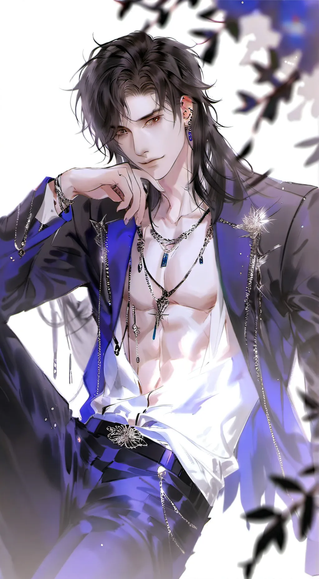 ai character: Damien  background