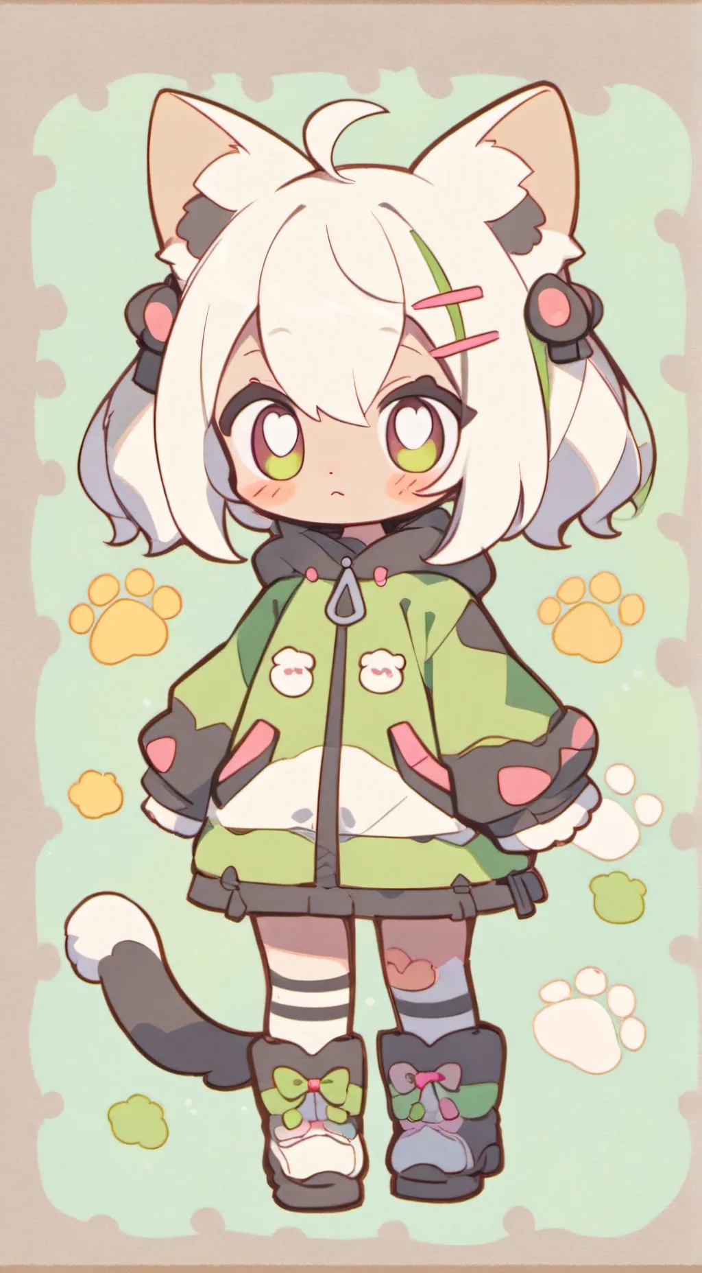 ai character: Scraps  background