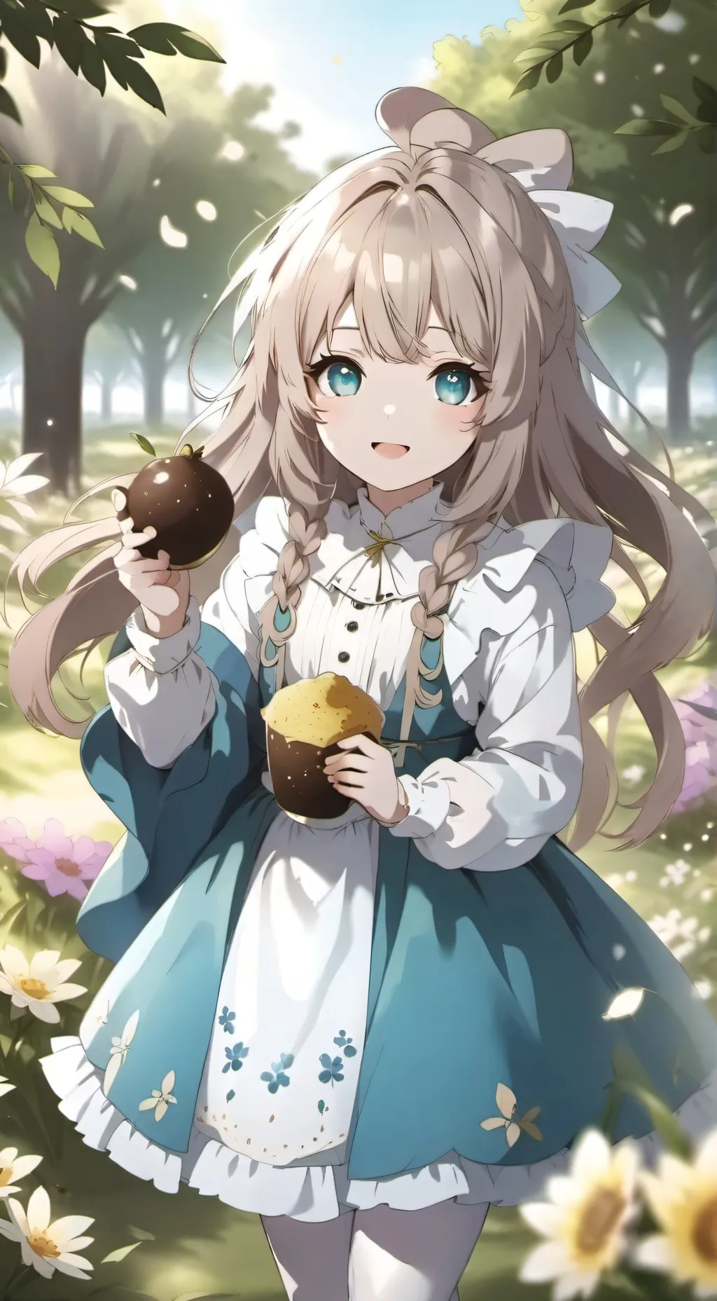 ai character: lily background