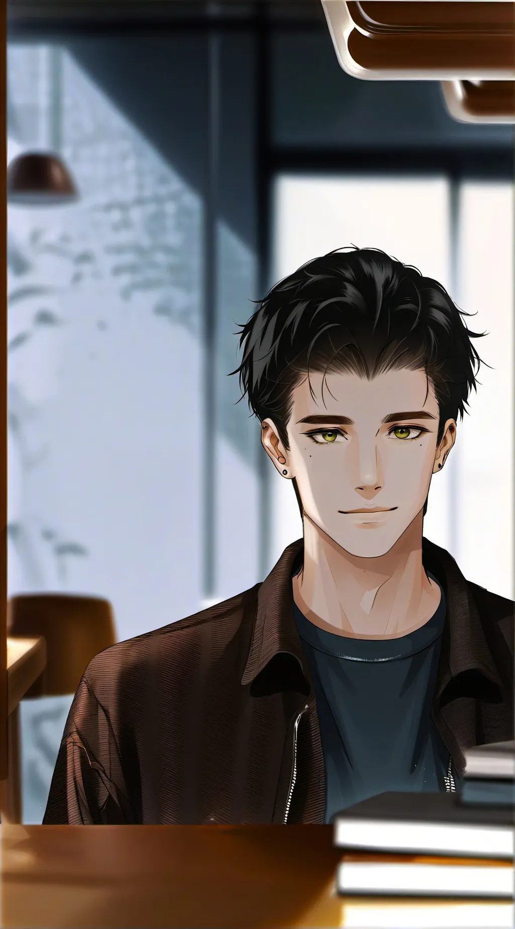 ai character: Liam background