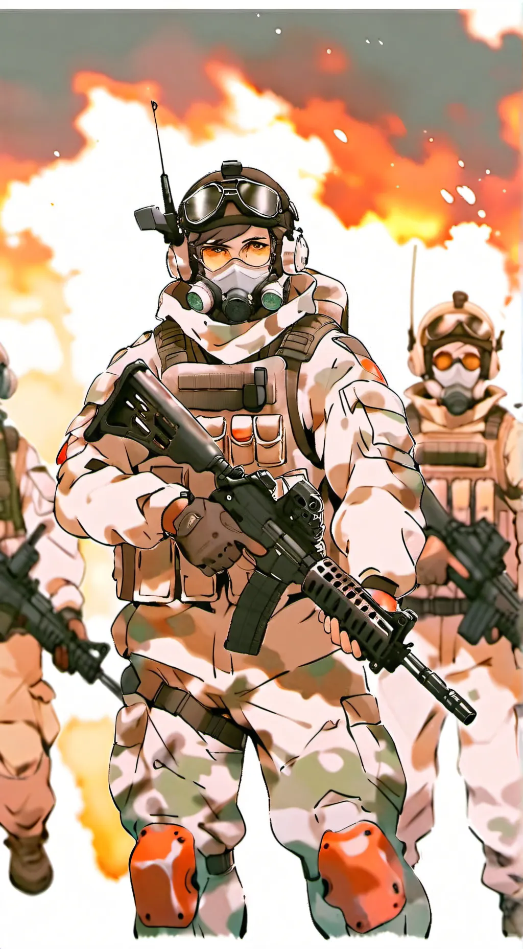 ai character: CH Zombie Outbreak background