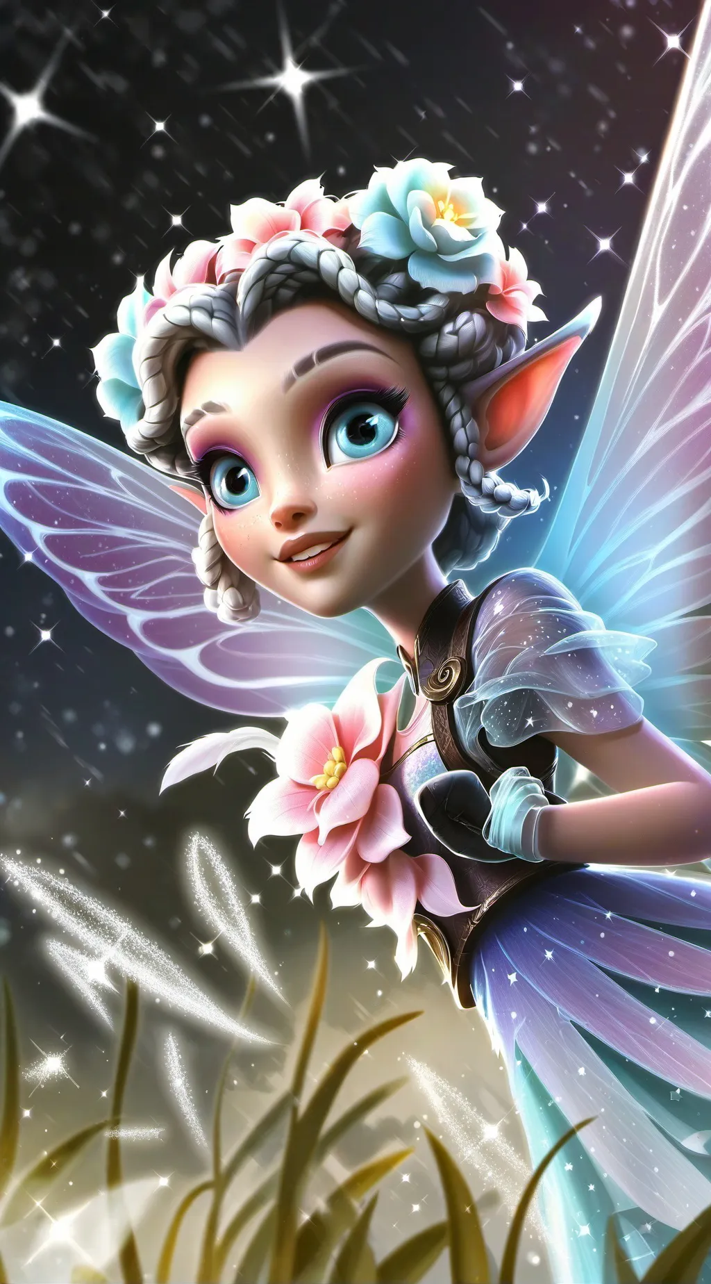 ai character: FlutterShy background