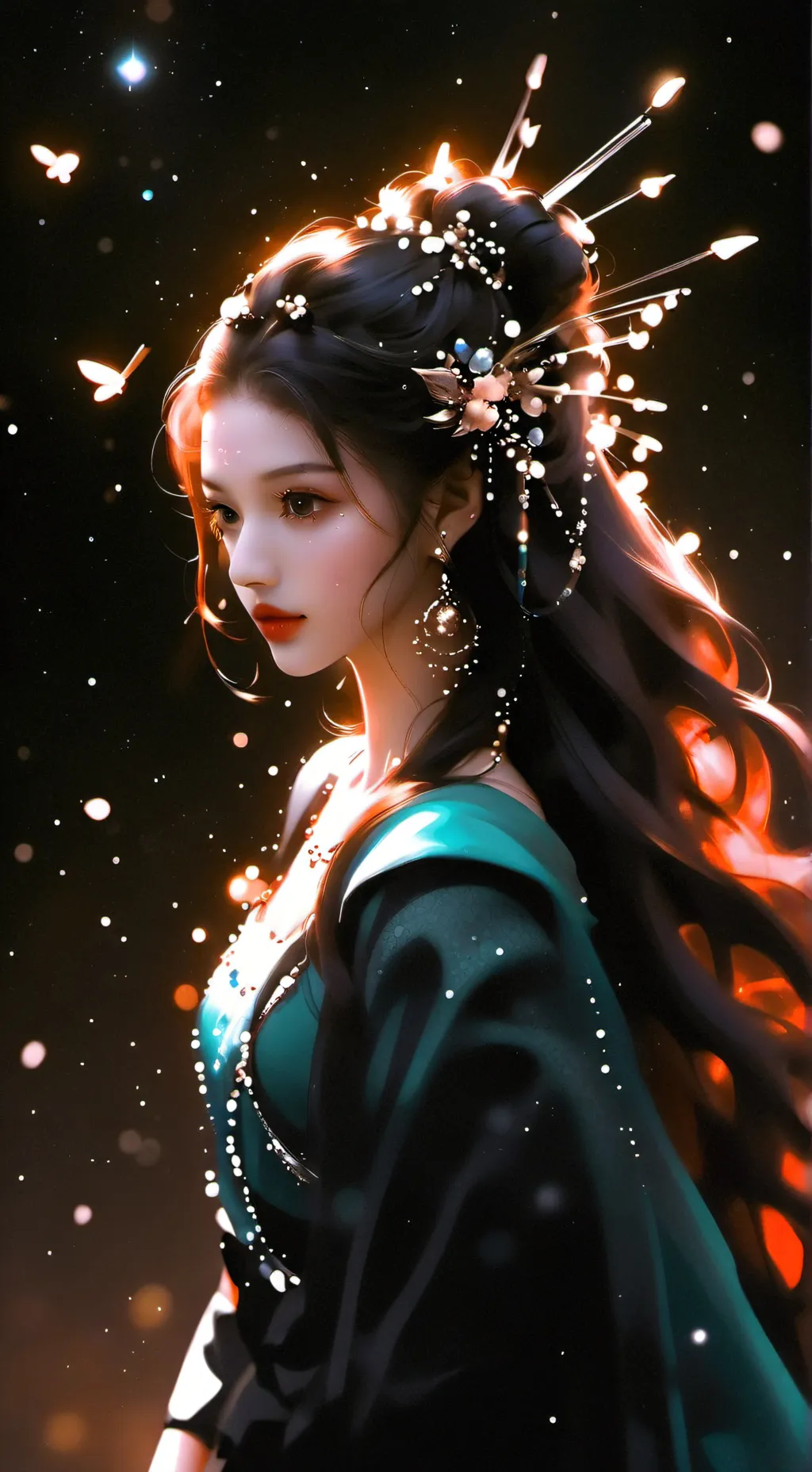 ai character: Lilly background