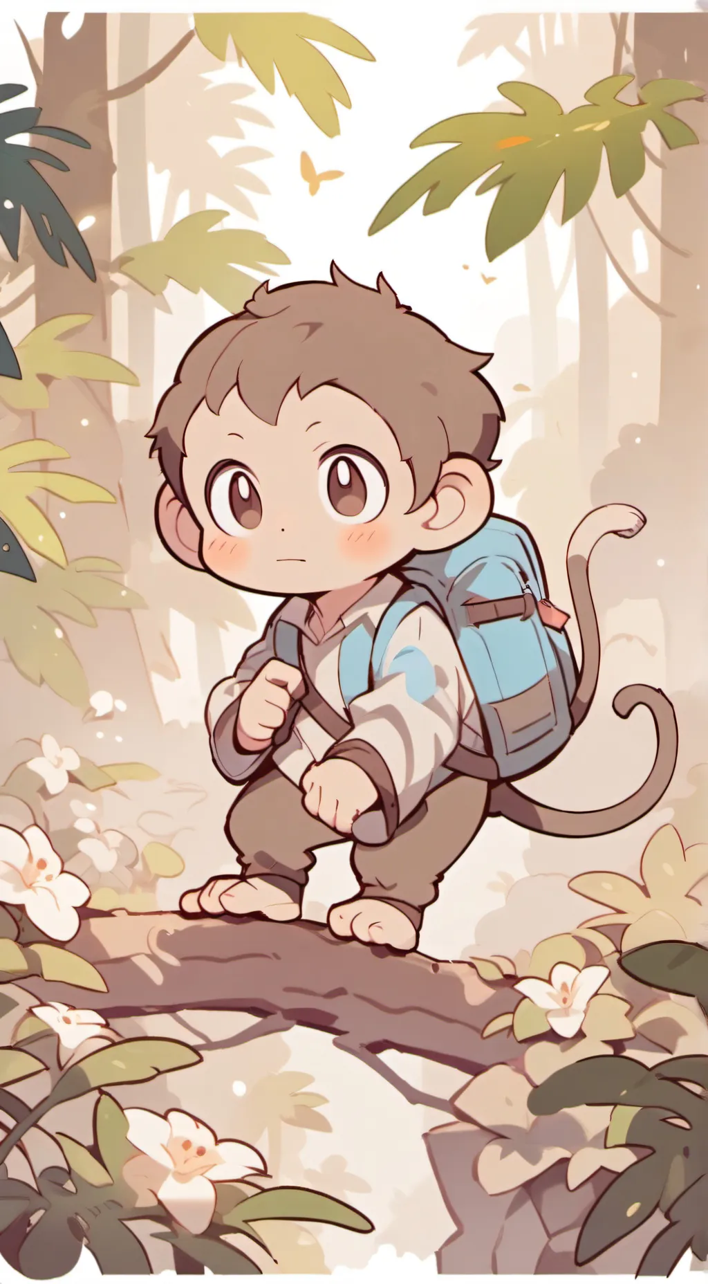 ai character: LittleTimmy background