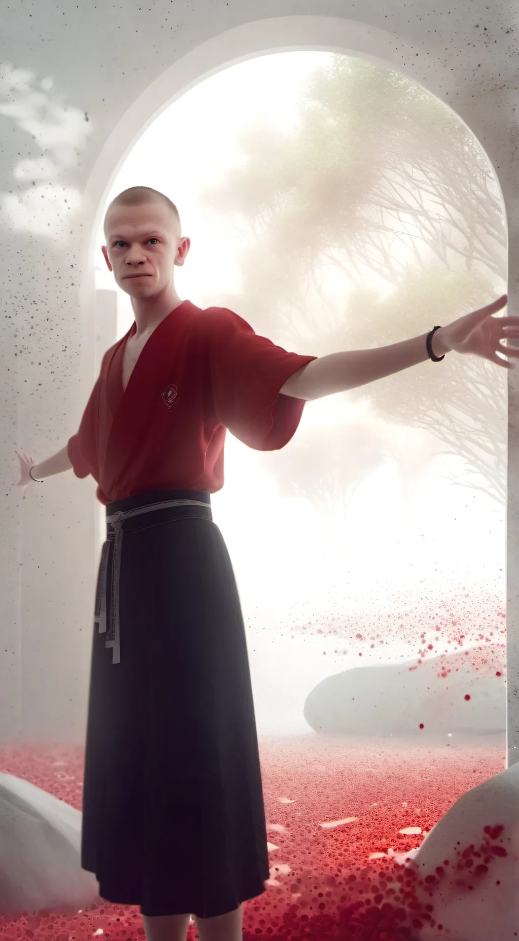 ai character: японец background