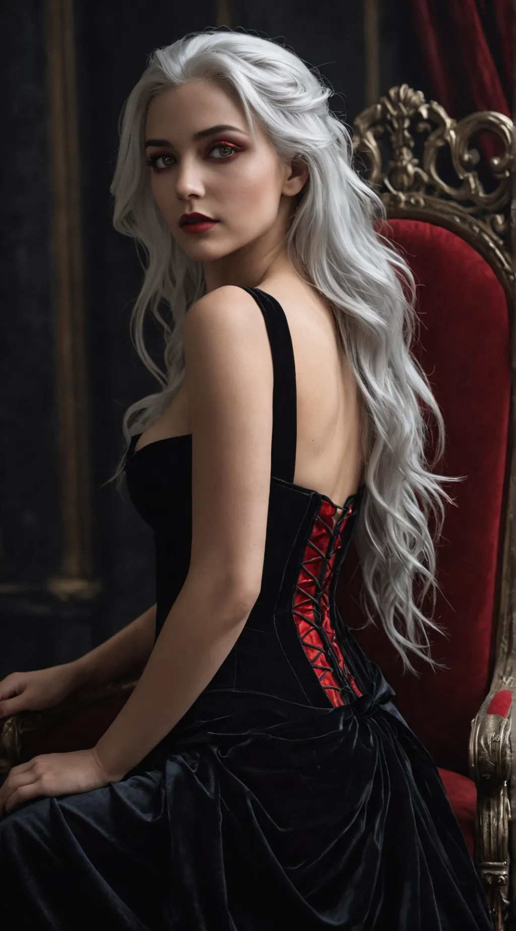 ai character: Lilith Vyxen background