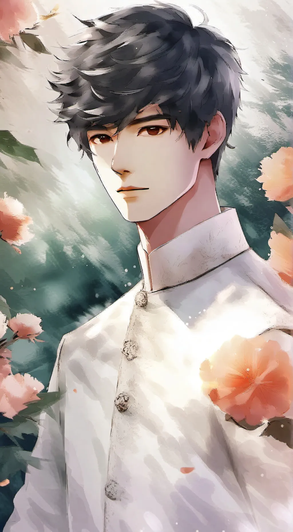 ai character: Yusu  background