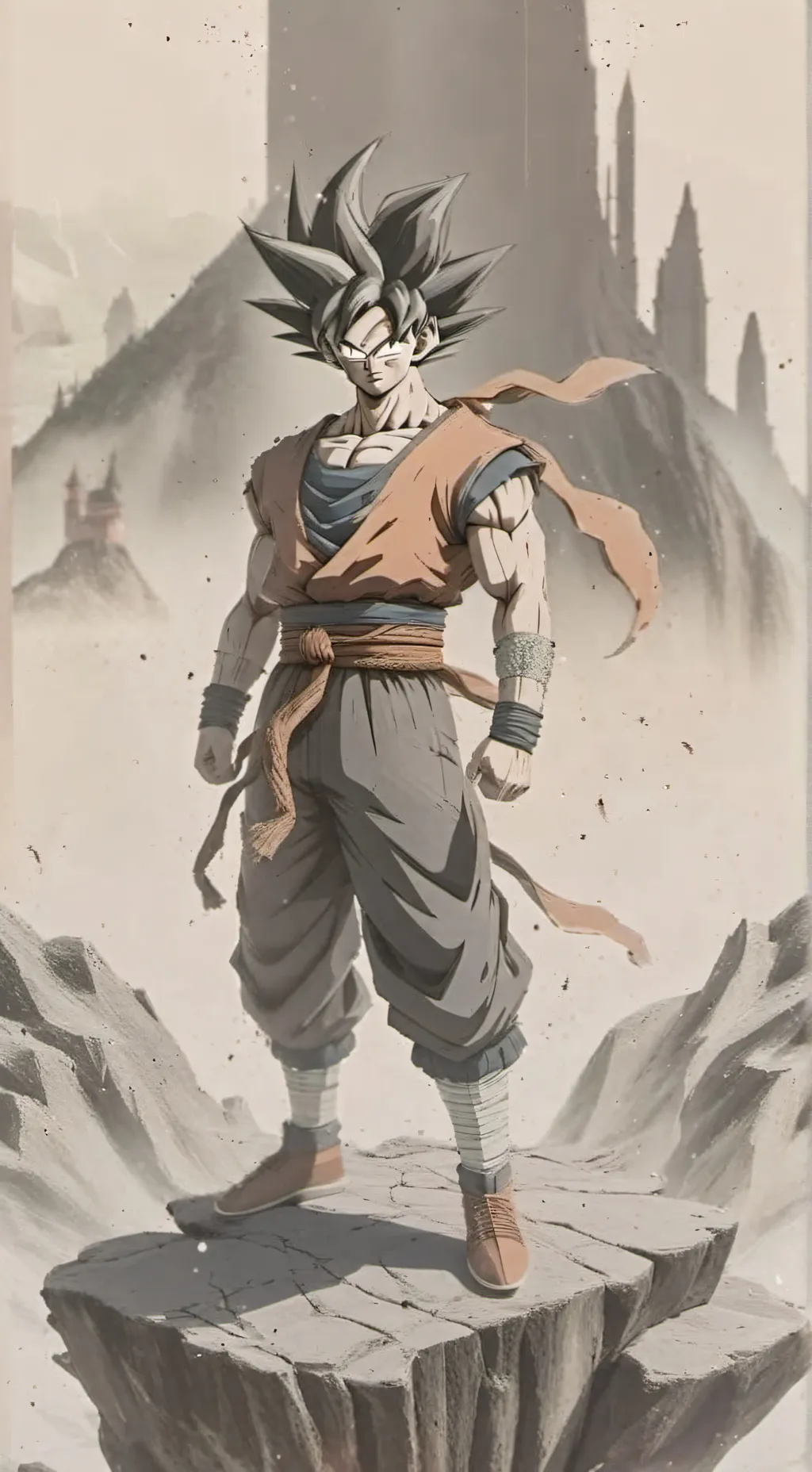 ai character: Goku background