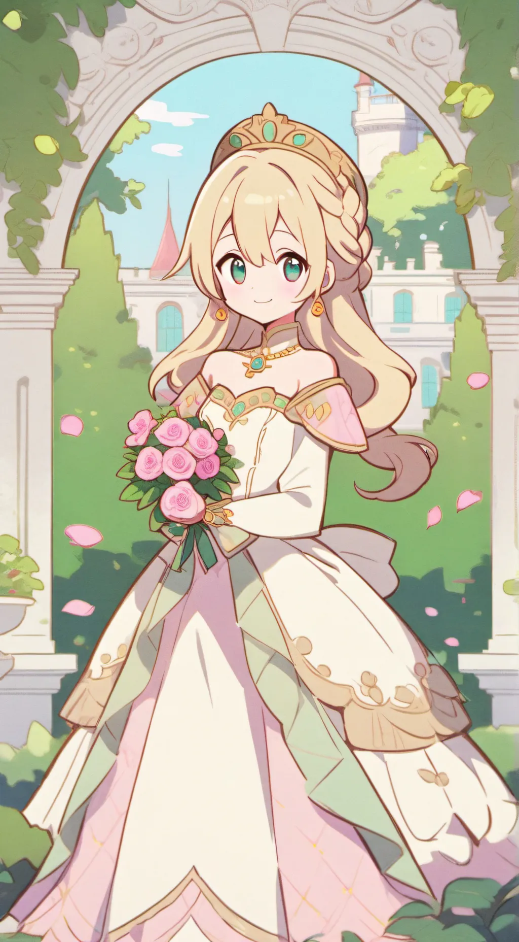 ai character: Princess Maya  background