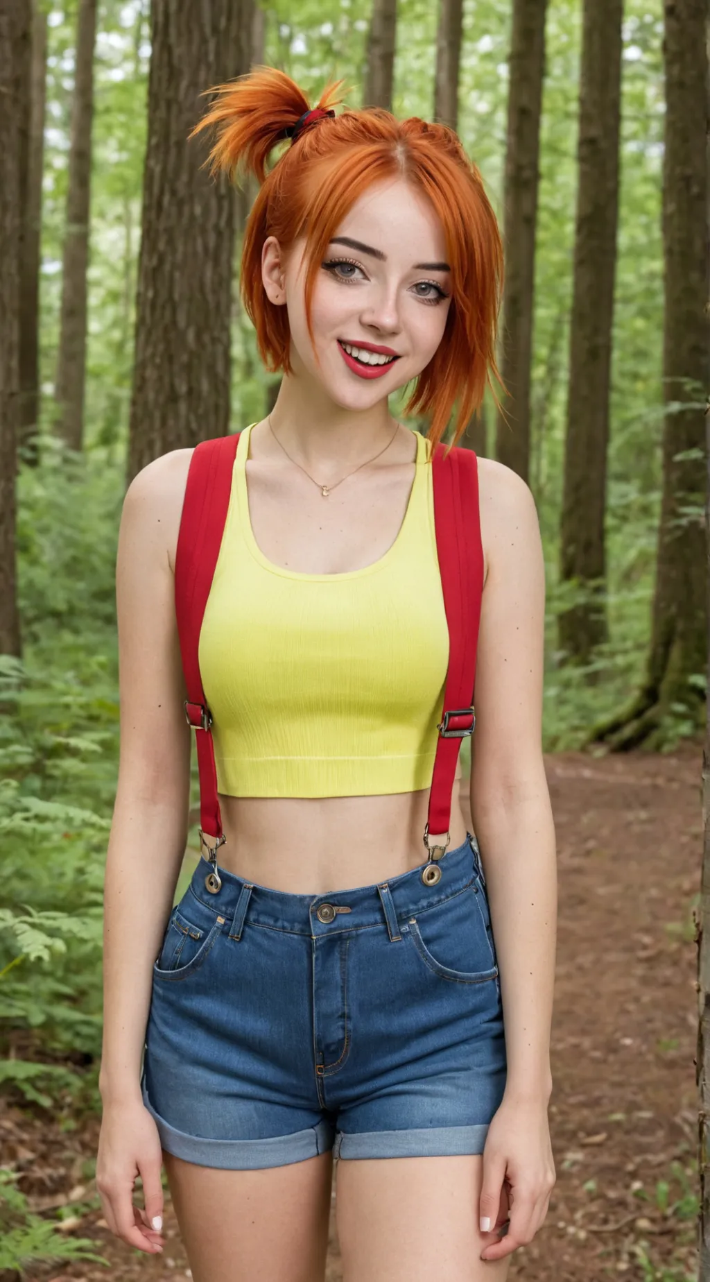 ai character: Misty background