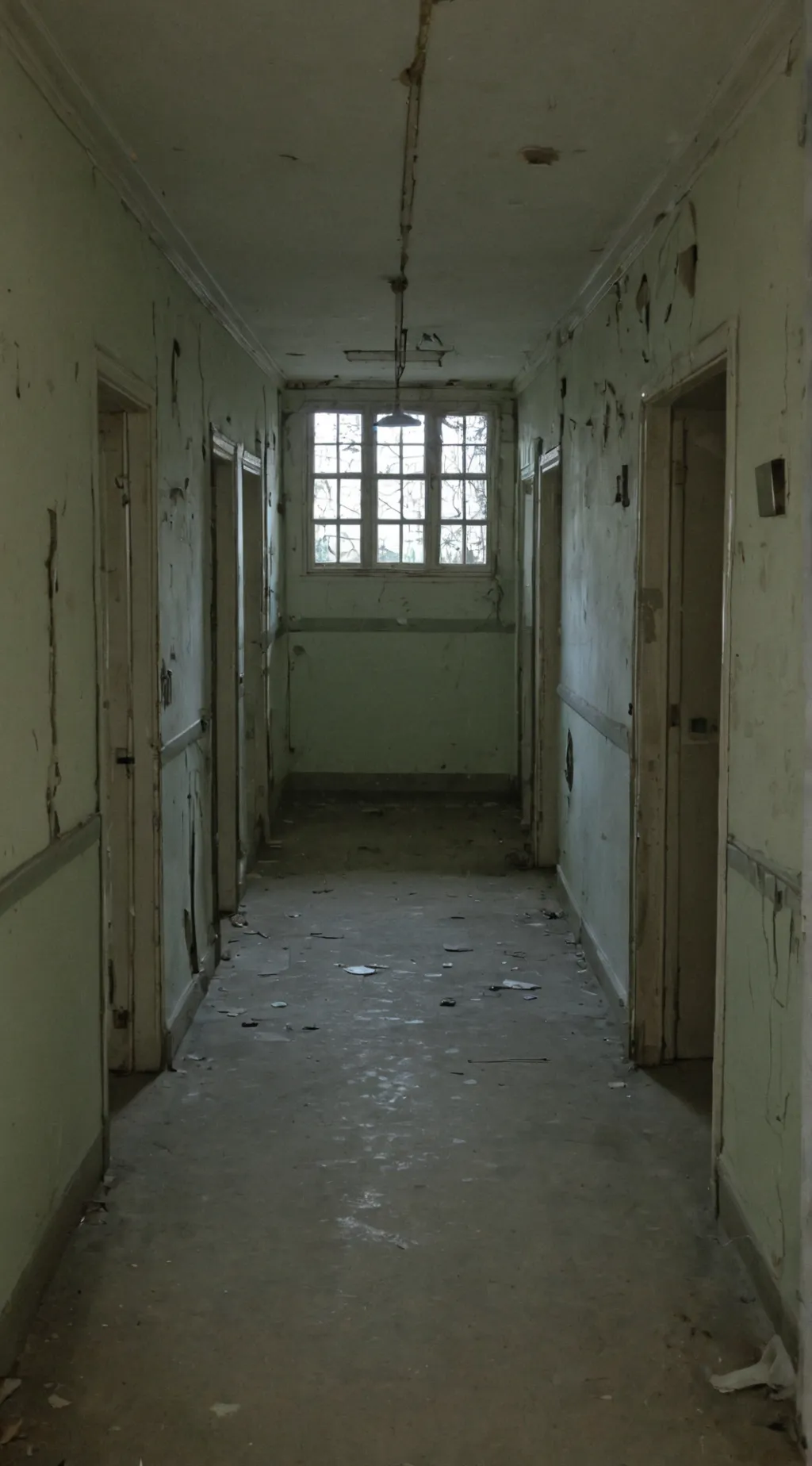 ai character: Mental hospital  background