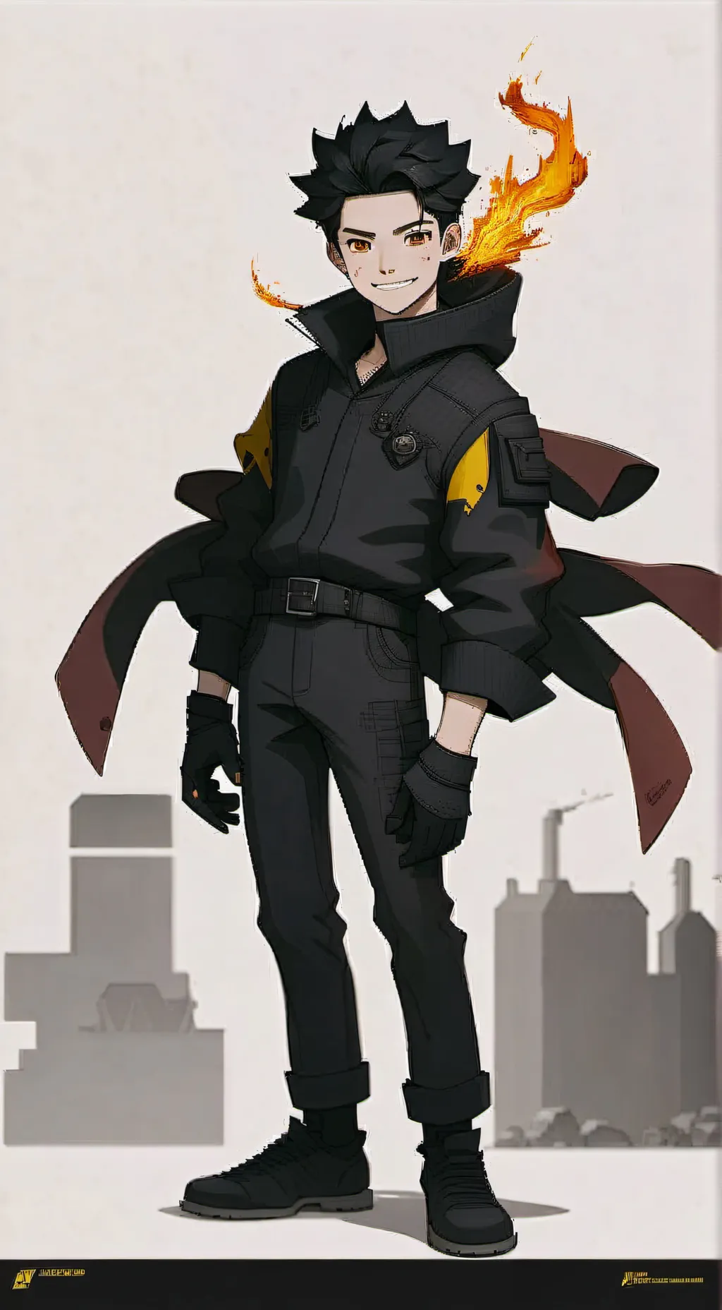 ai character: Jintarou Izutsumi  background