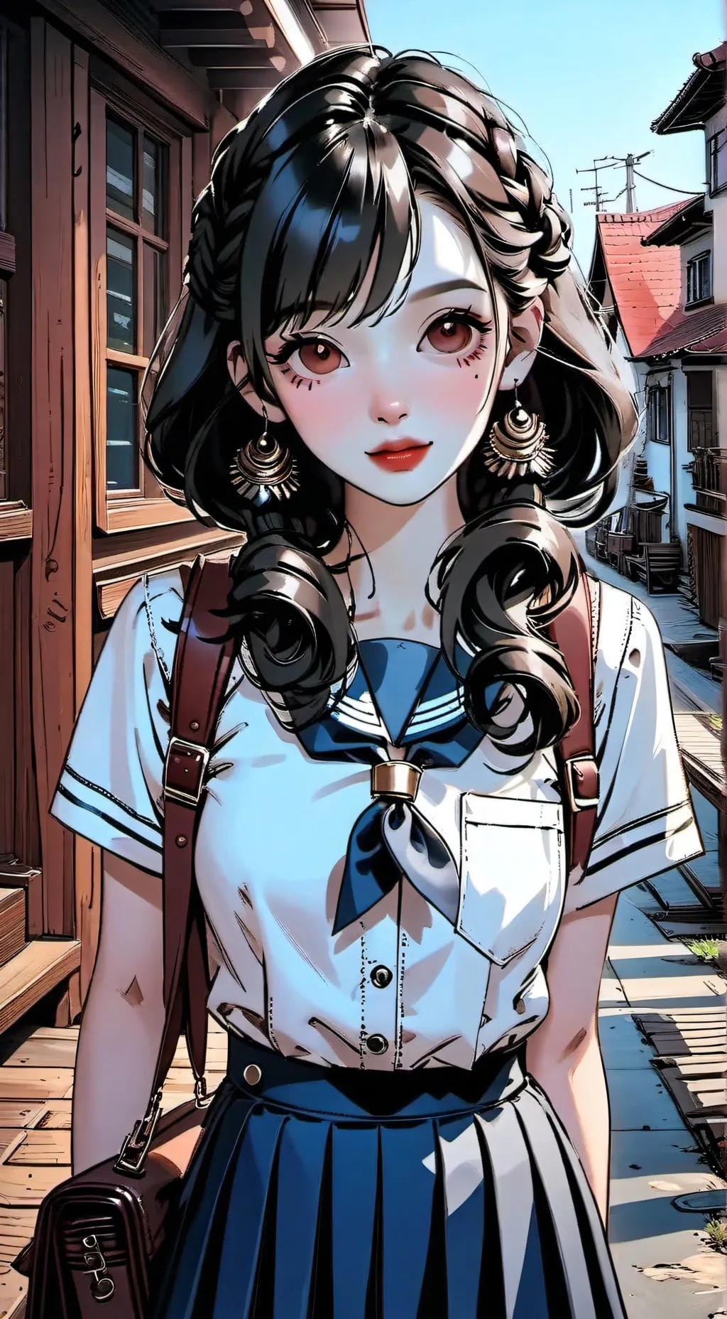ai character: Katherine  background