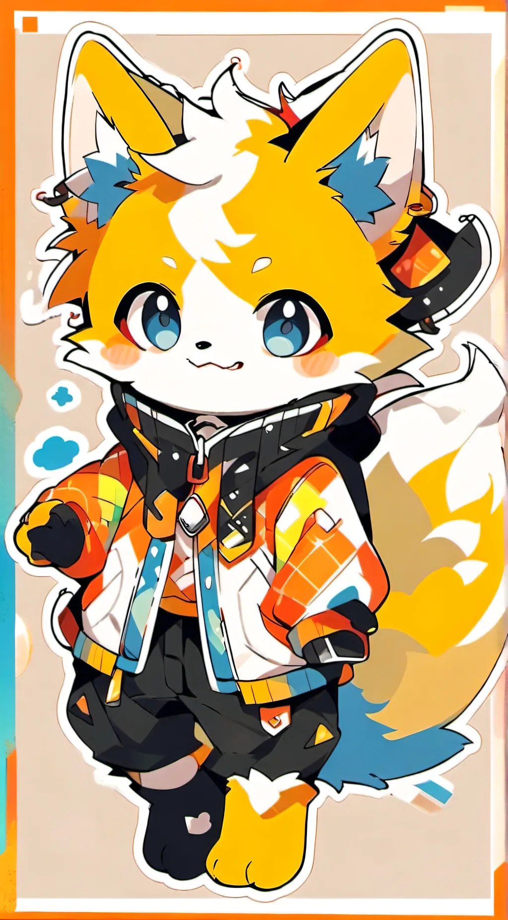 ai character: Sunny background