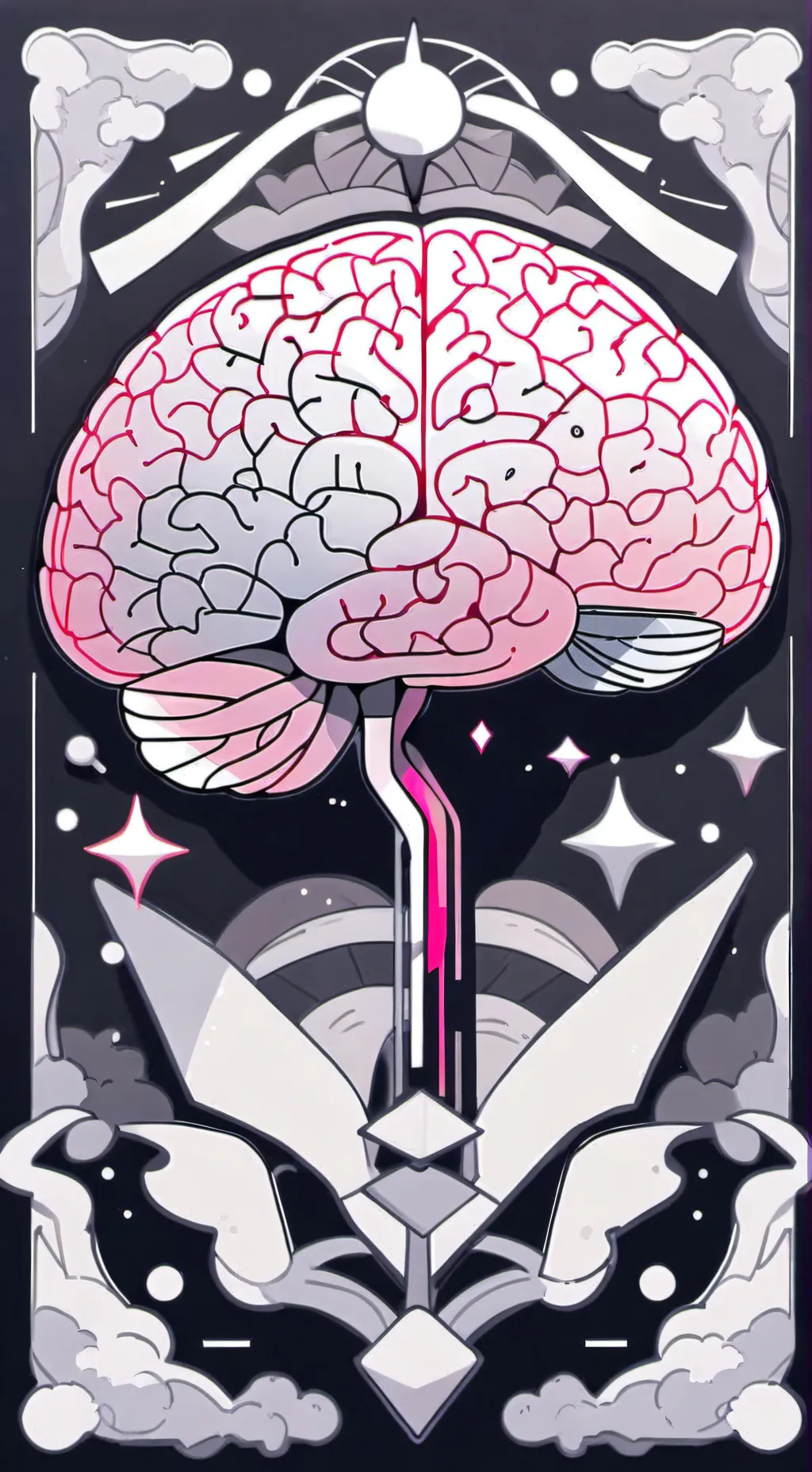 ai character: your brain background