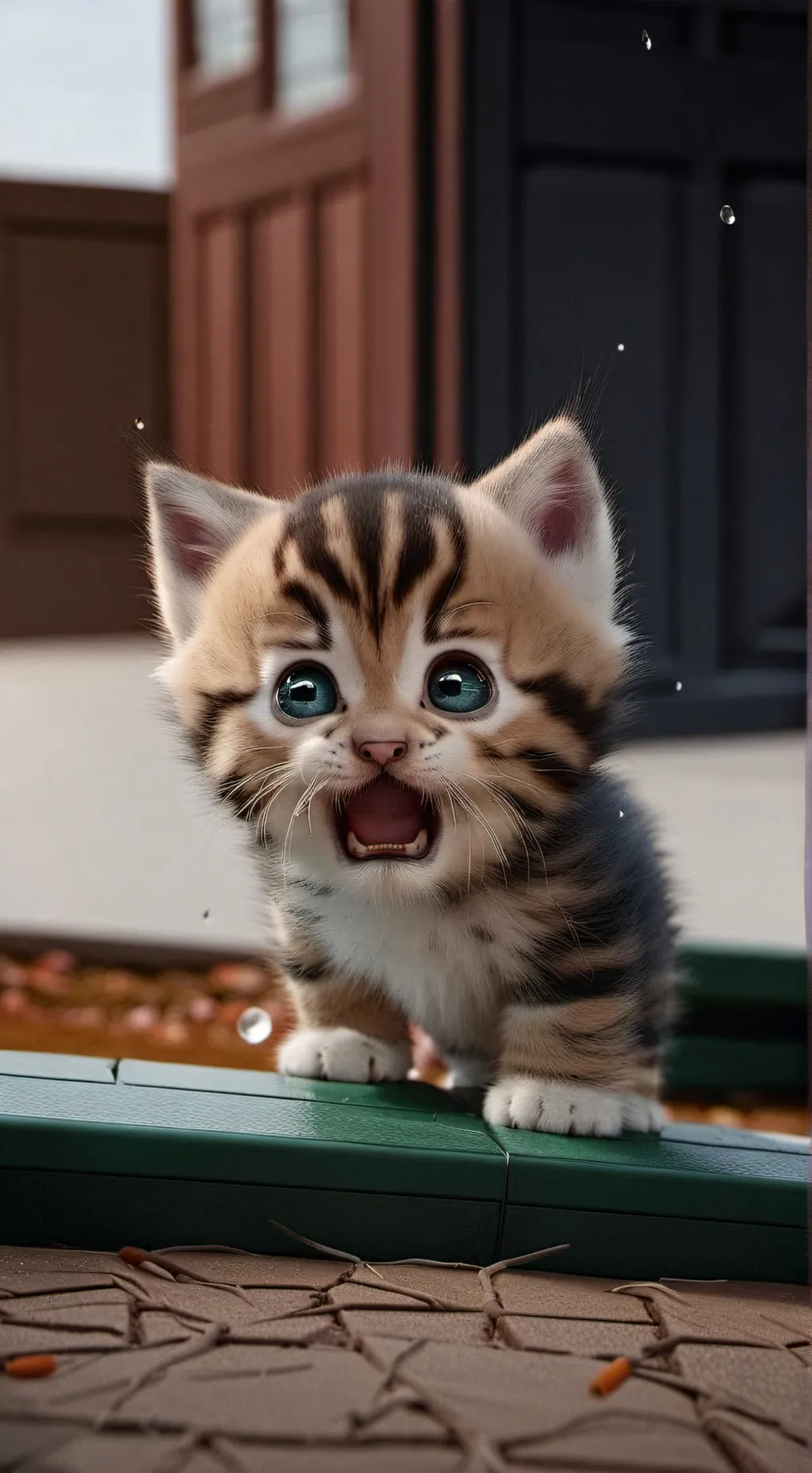 ai character: angry kitten!!! background