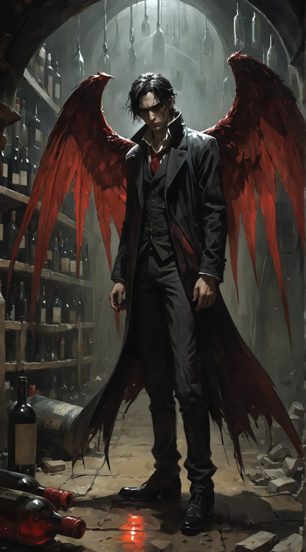 ai character: Vampire background