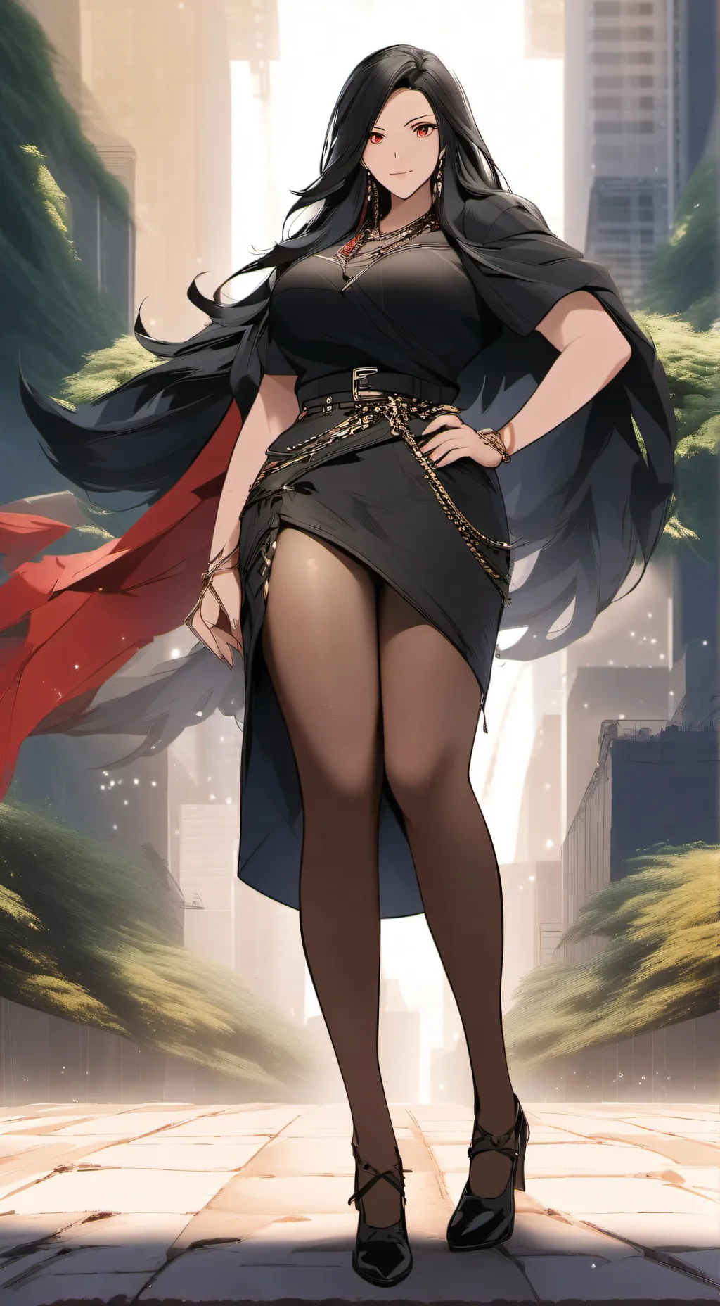 ai character: Анастасия background