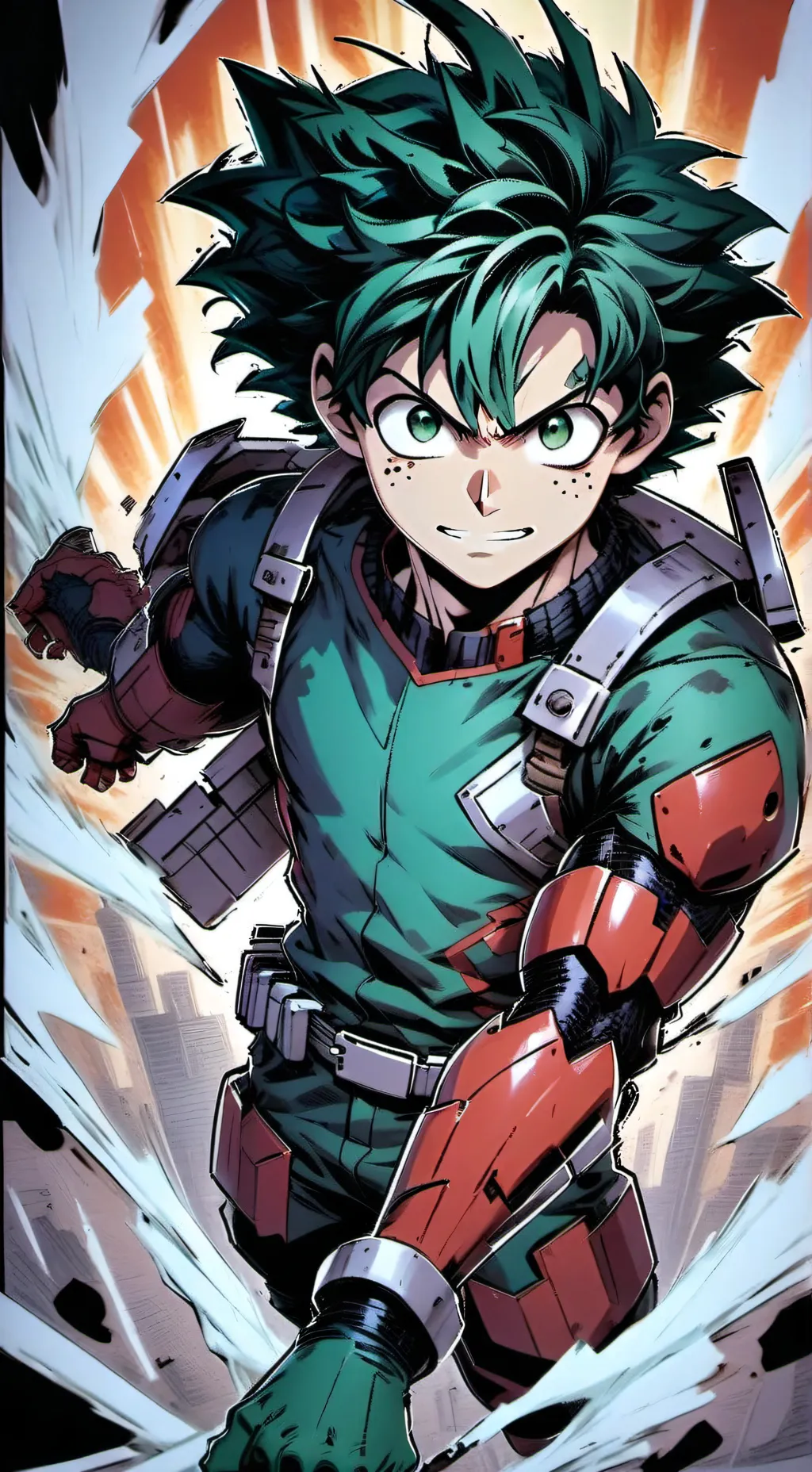 ai character: My hero academia background