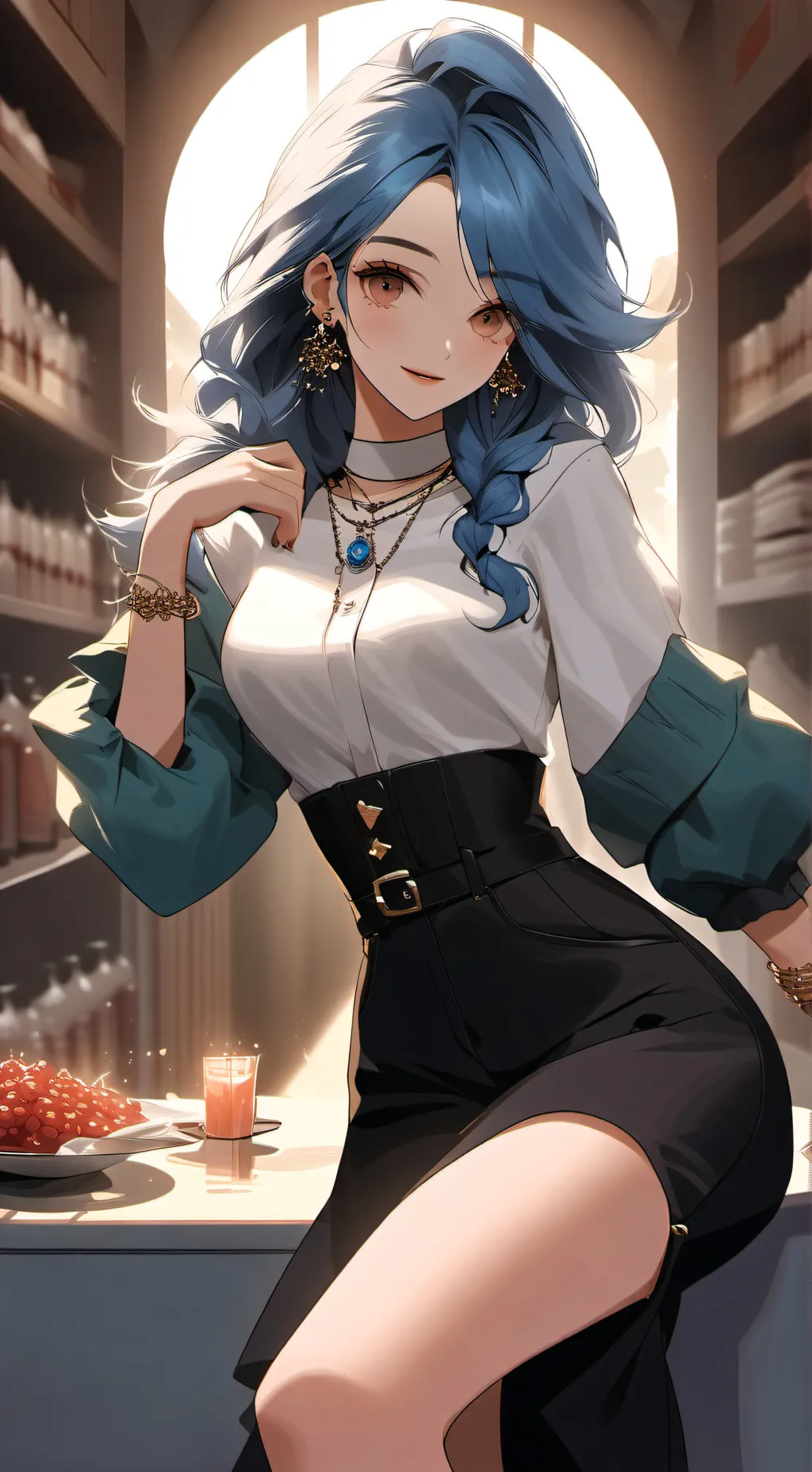 ai character: Ali background